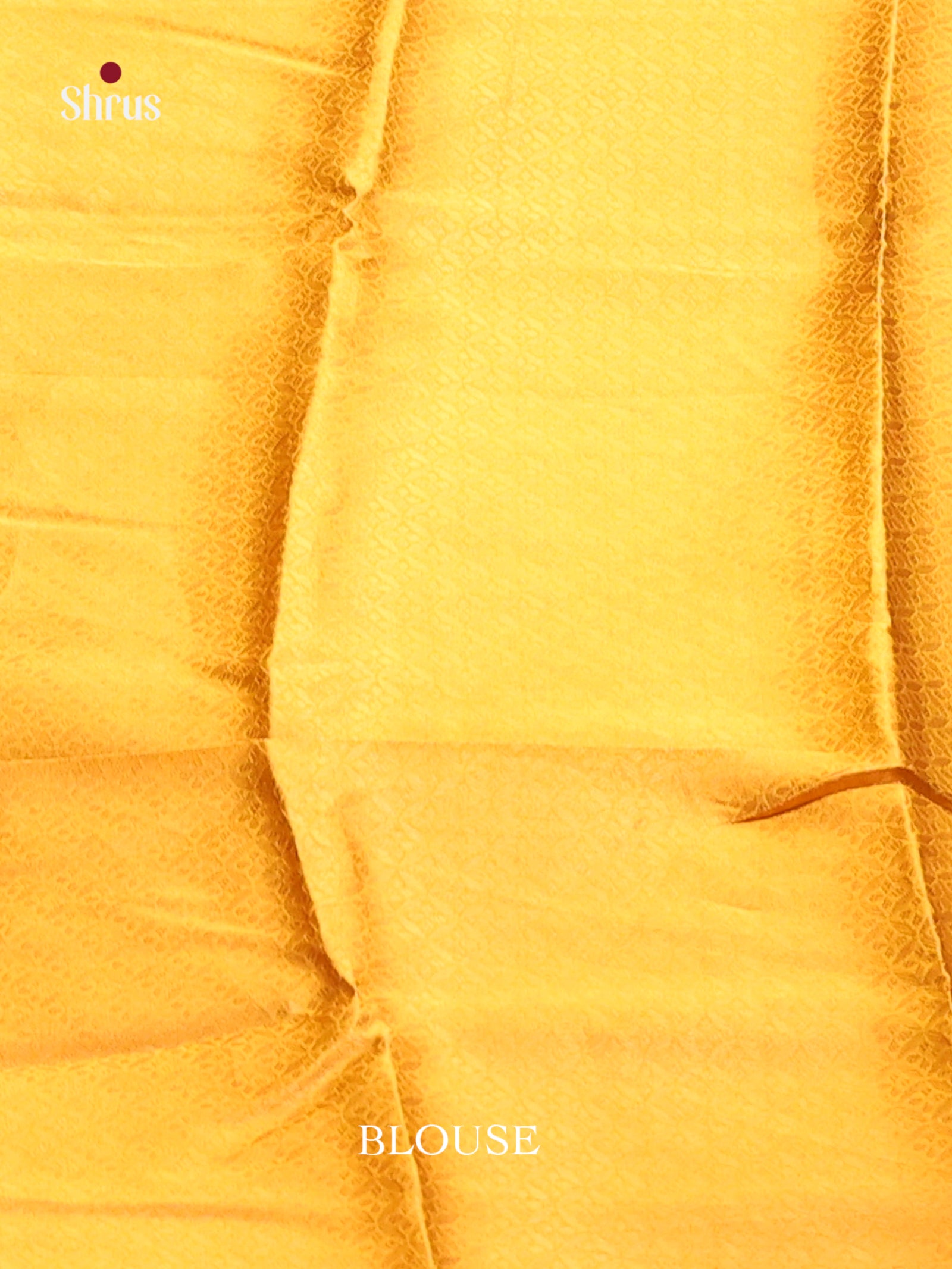 Green & Mustard- Semi Softsilk Saree - Shop on Shrus.com