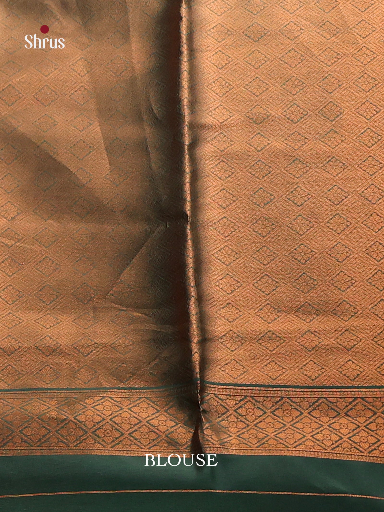Mustardy Green & Green - Semi Softsilk Saree - Shop on Shrus.com