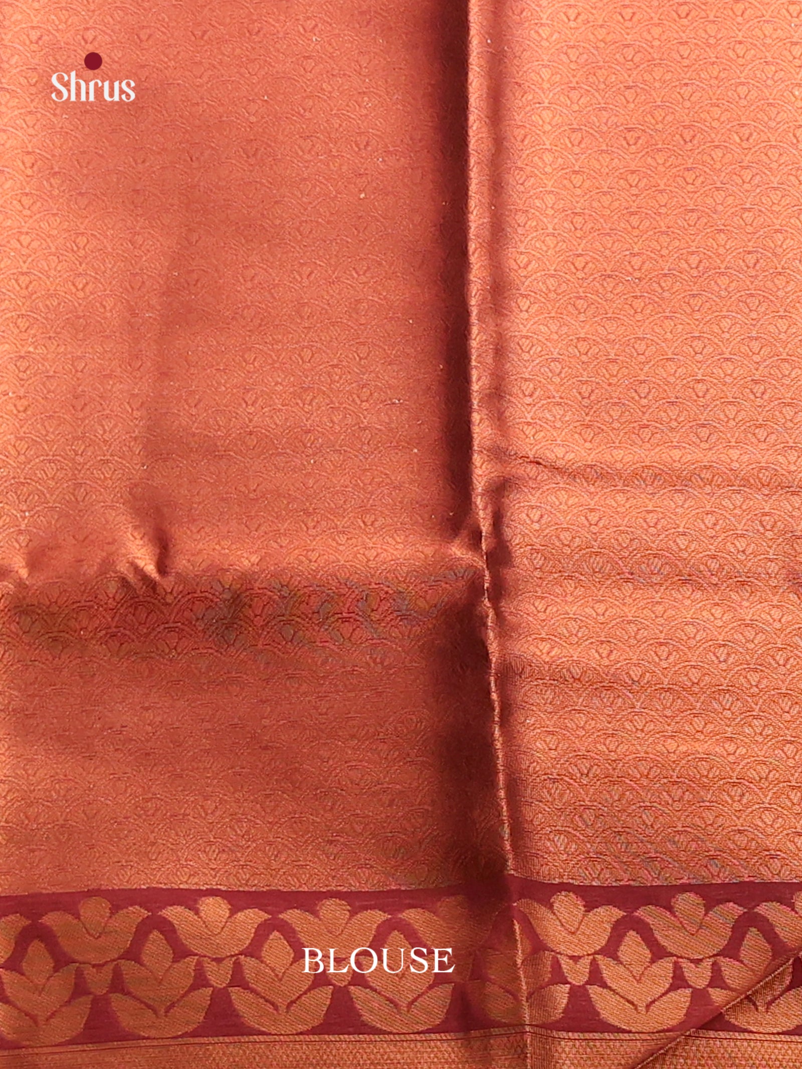 Blue & Maroon - Semi Softsilk Saree