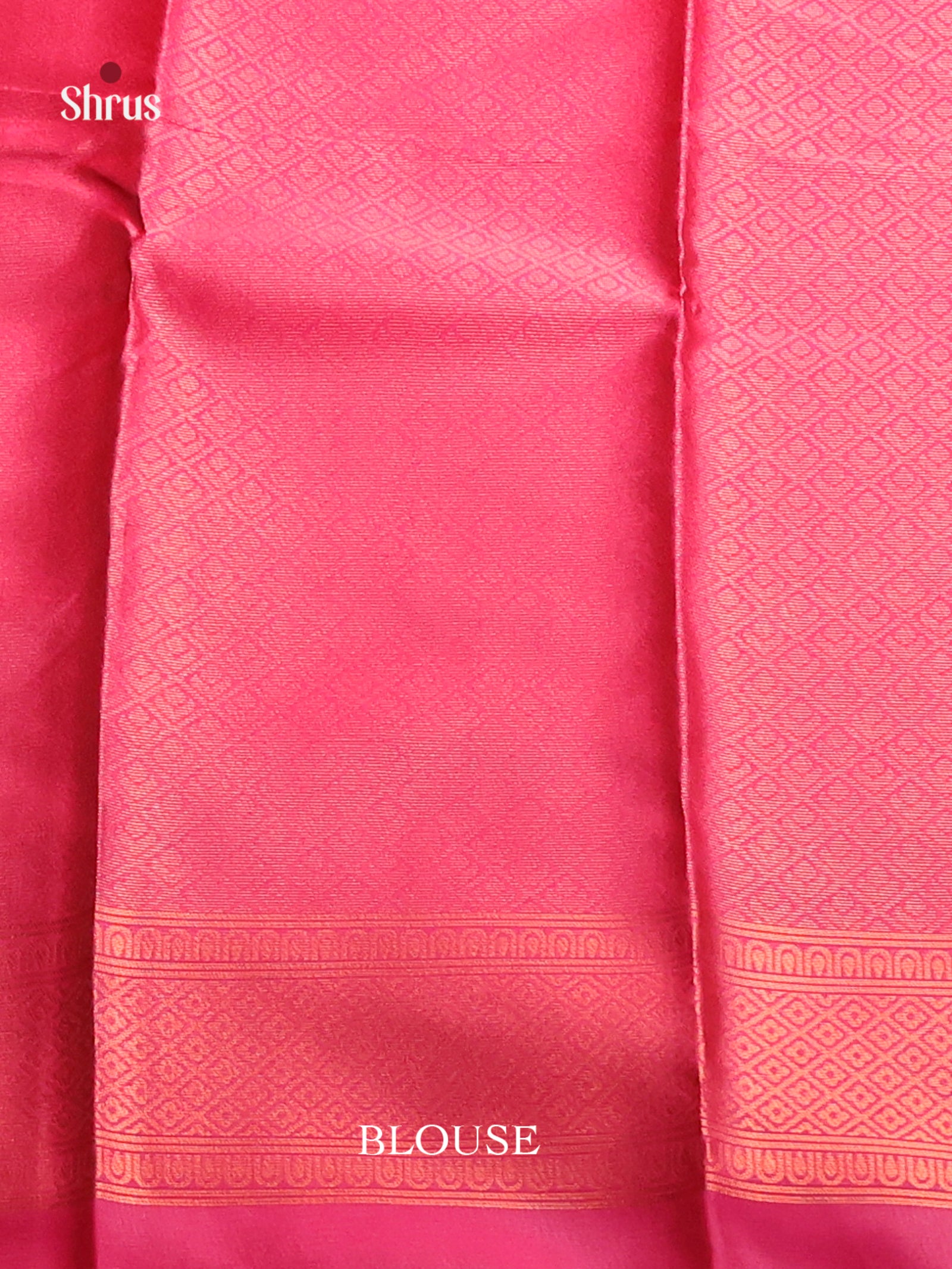 Blue & Pink- Semi Softsilk Saree
