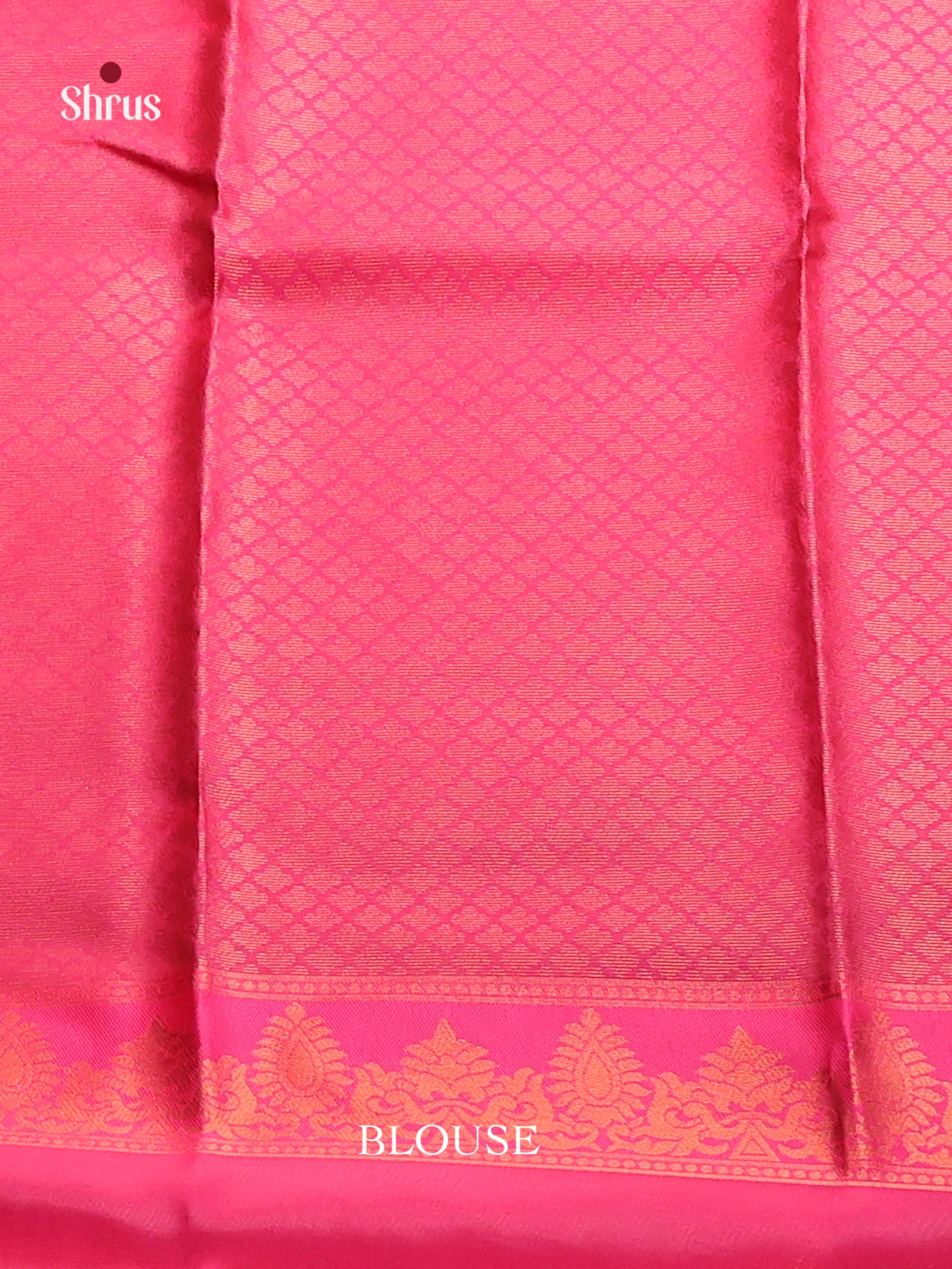 Blue & Pink- Semi Softsilk Saree