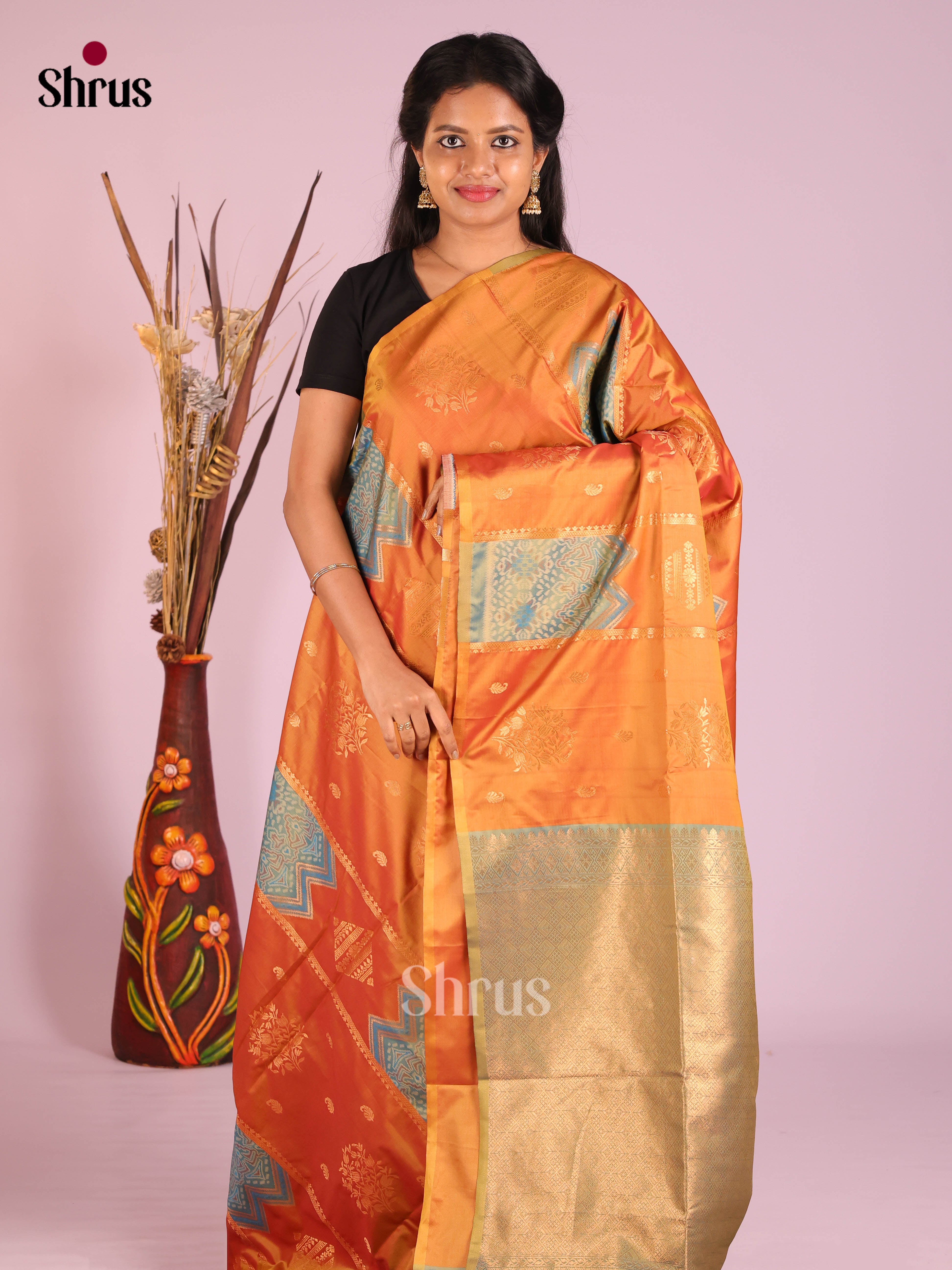 DIS20479 - Semi Softsilk Saree