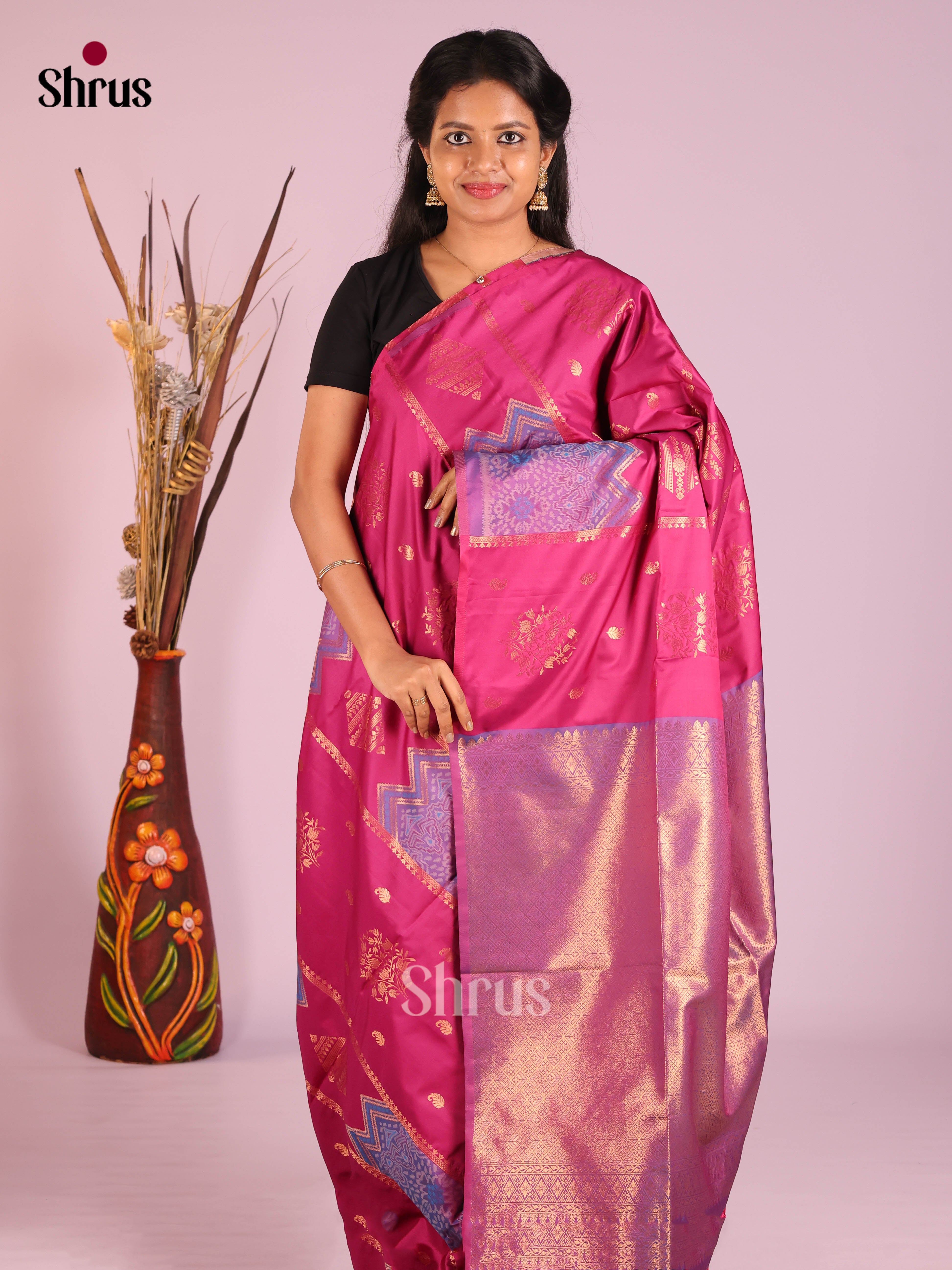 DIS20481 - Semi Softsilk Saree
