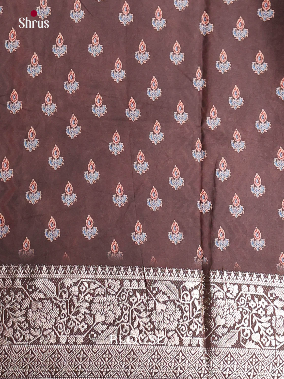 Brown - Semi Modal Saree