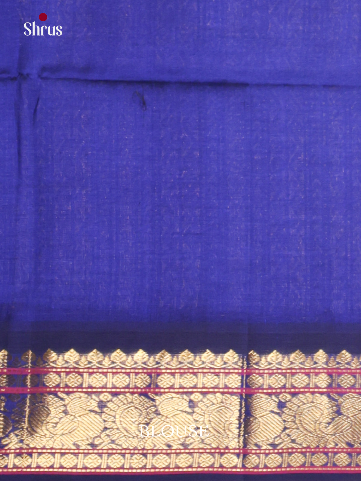 DIS22259 - Silk Cotton Saree - Shop on Shrus.com