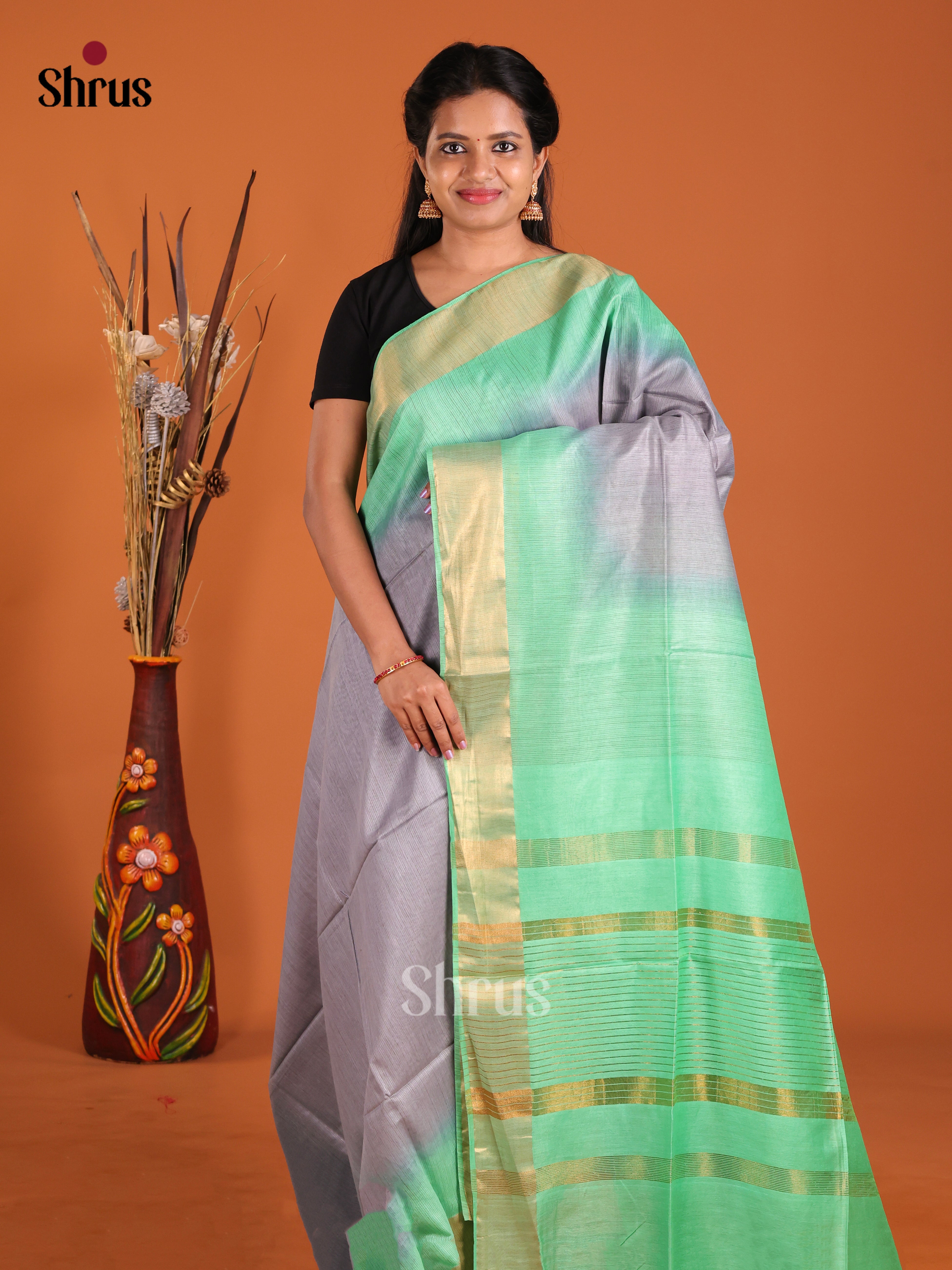 DIS23049 - Semi Tussar Saree