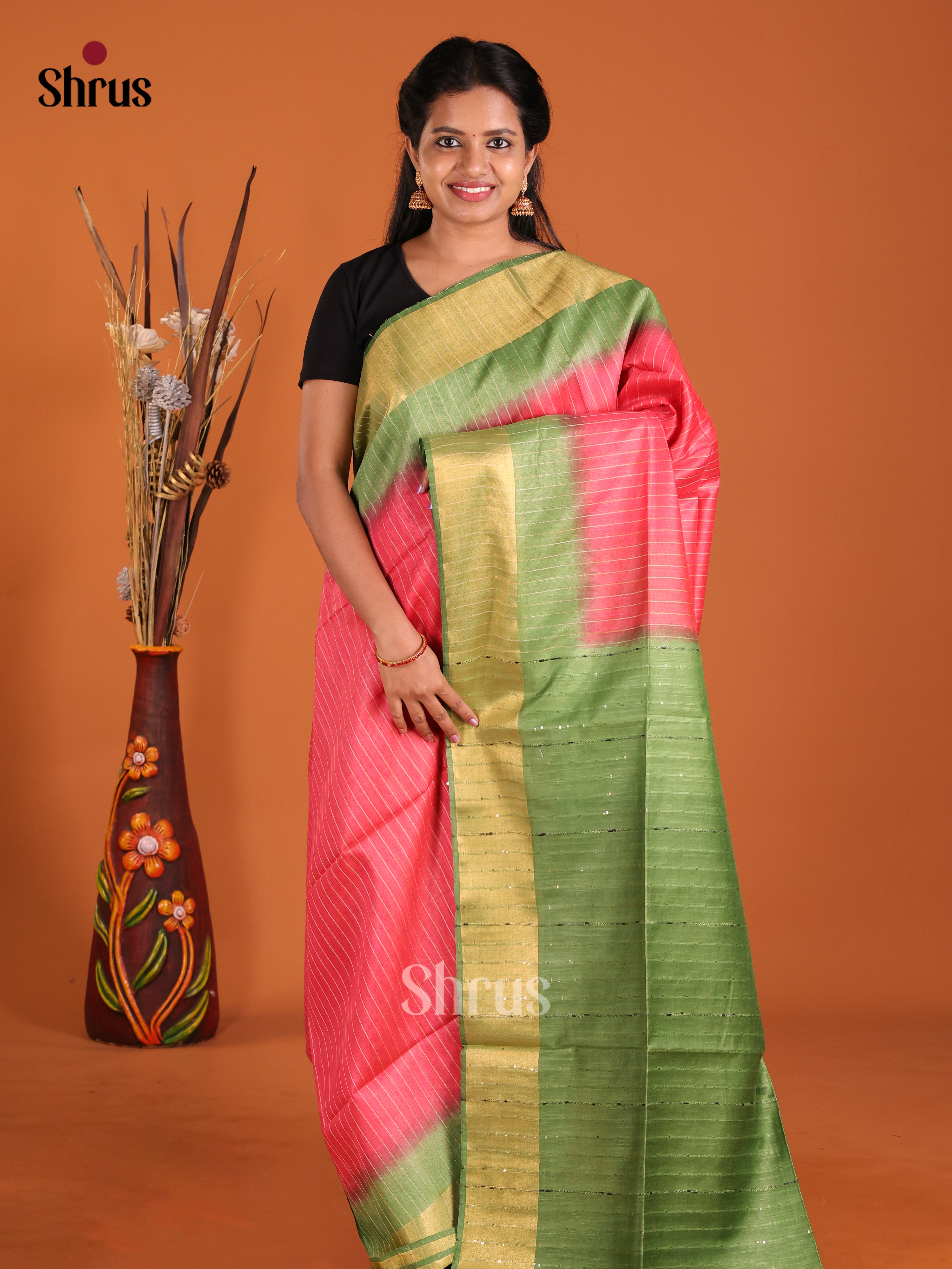 DIS23055 - Semi Tussar Saree