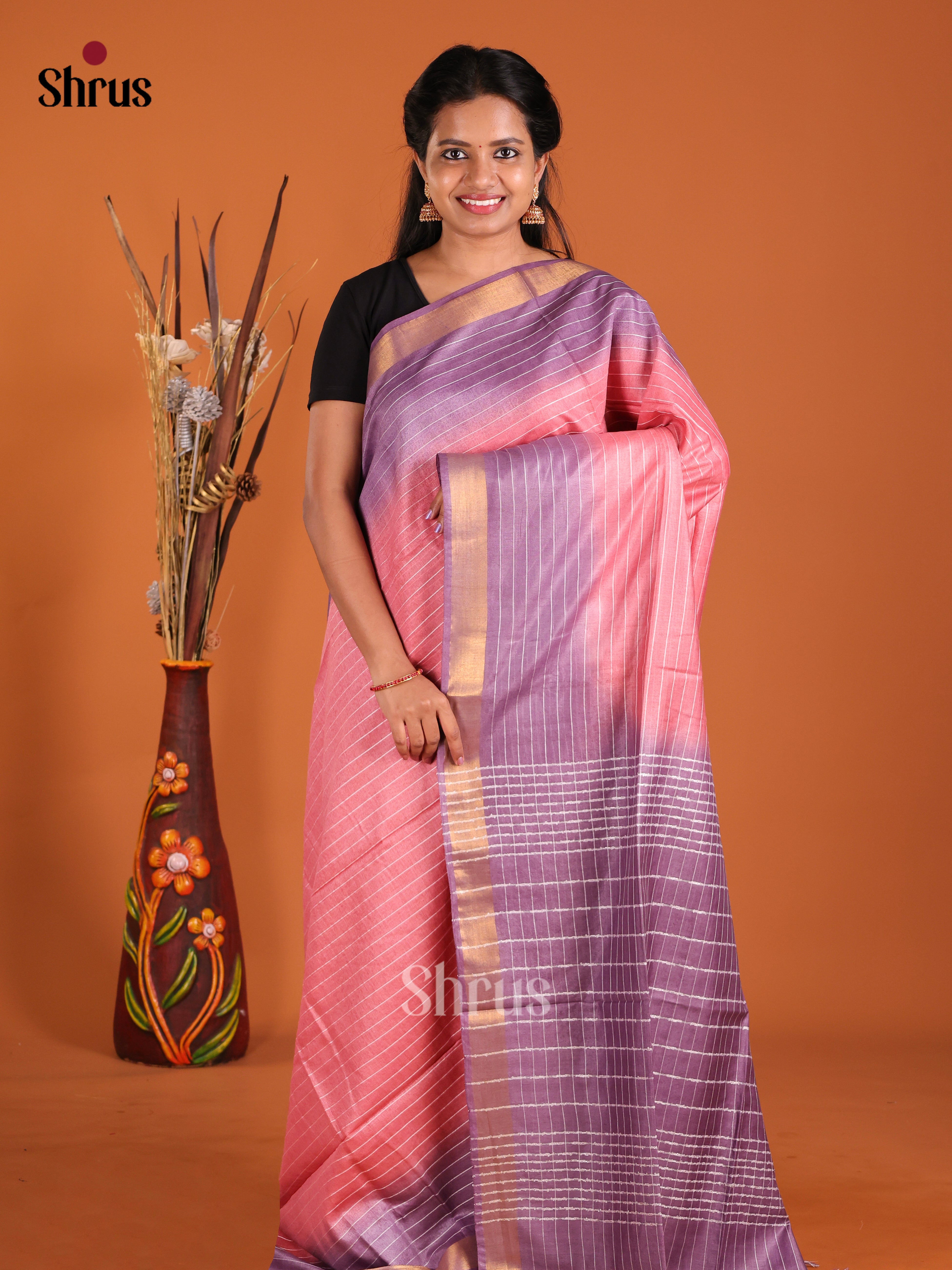 DIS23059 - Semi Tussar Saree