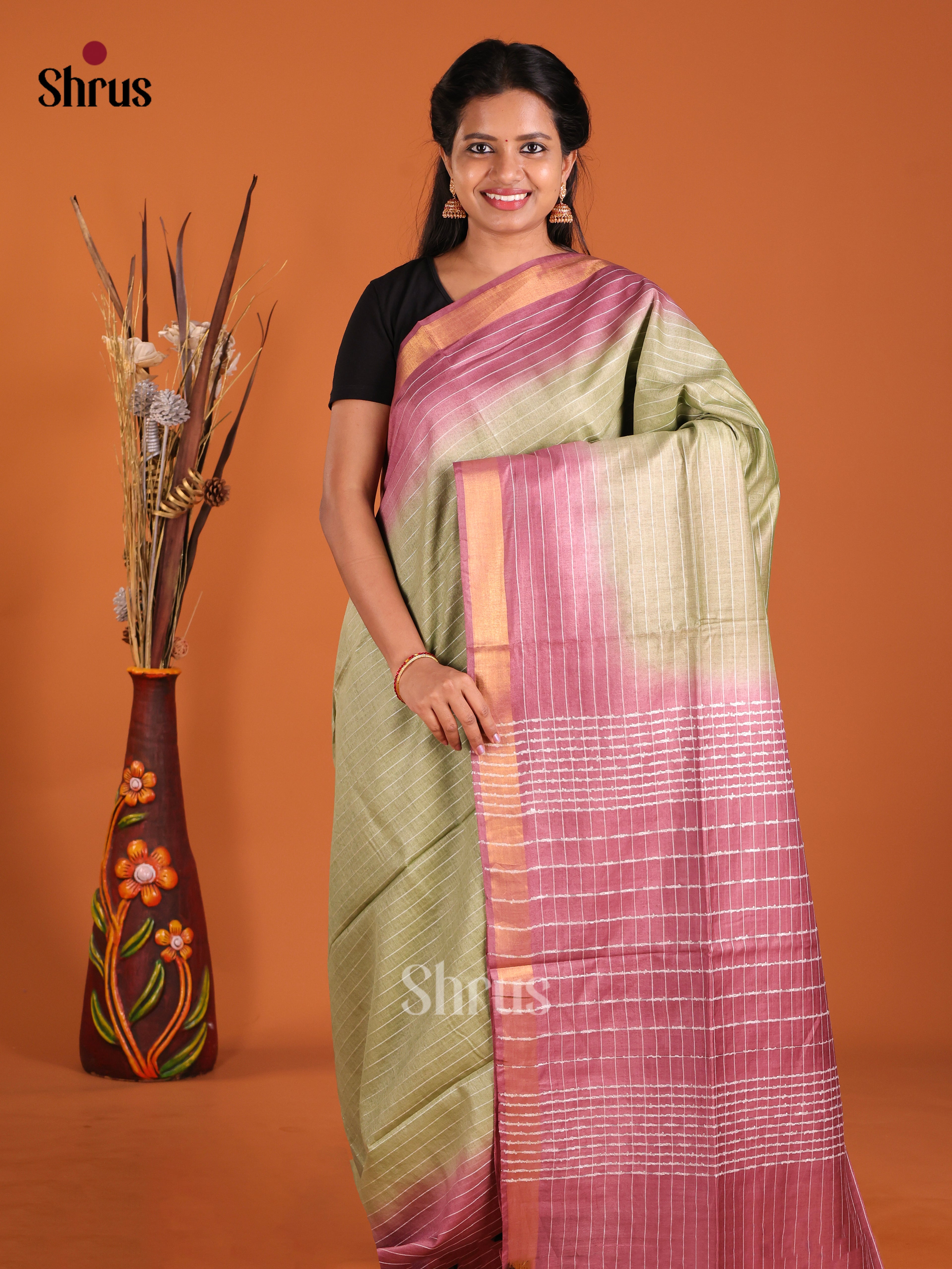 DIS23060 - Semi Tussar Saree