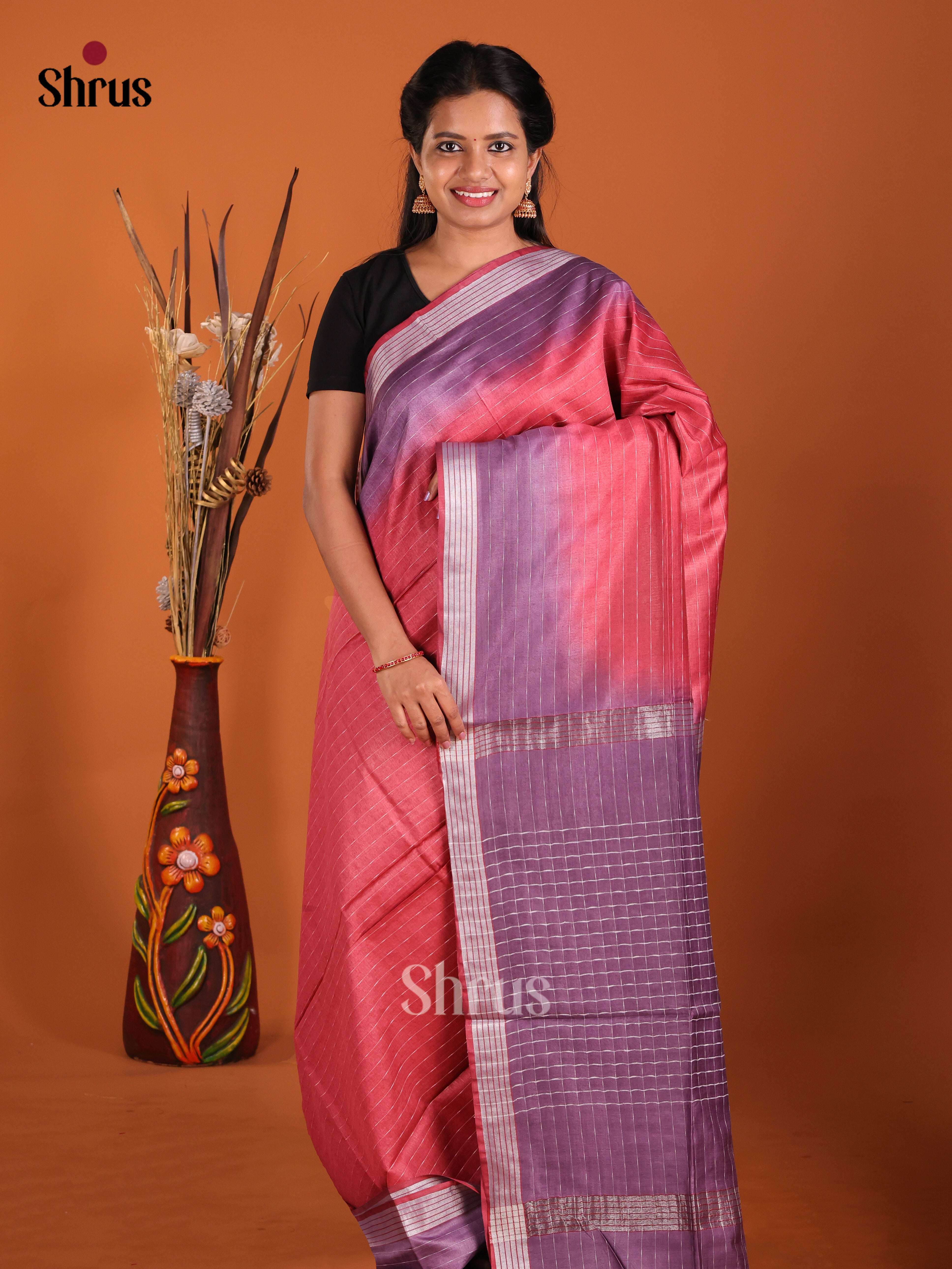 DIS23061 - Semi Tussar Saree