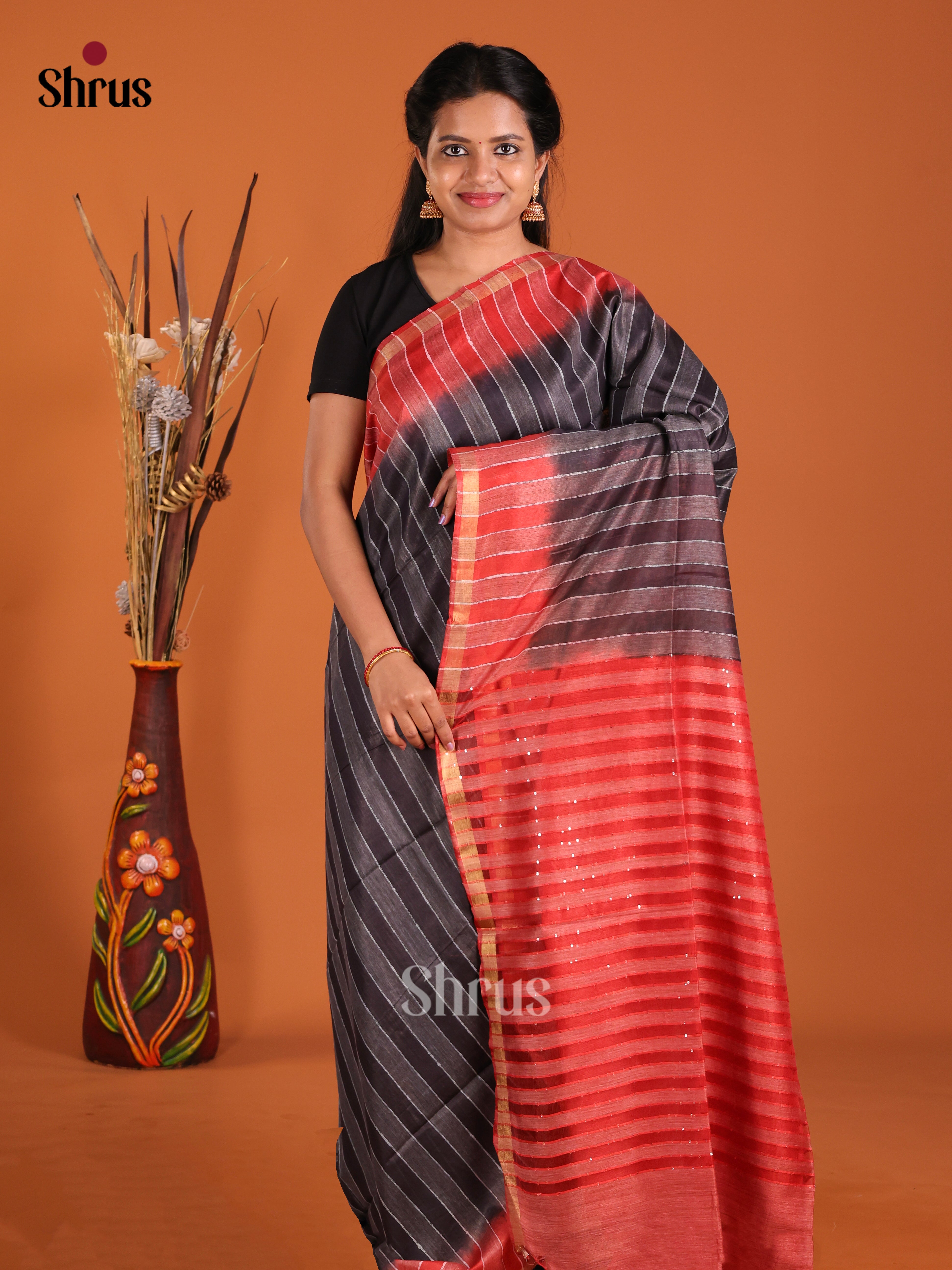 DIS23071 - Semi Tussar Saree