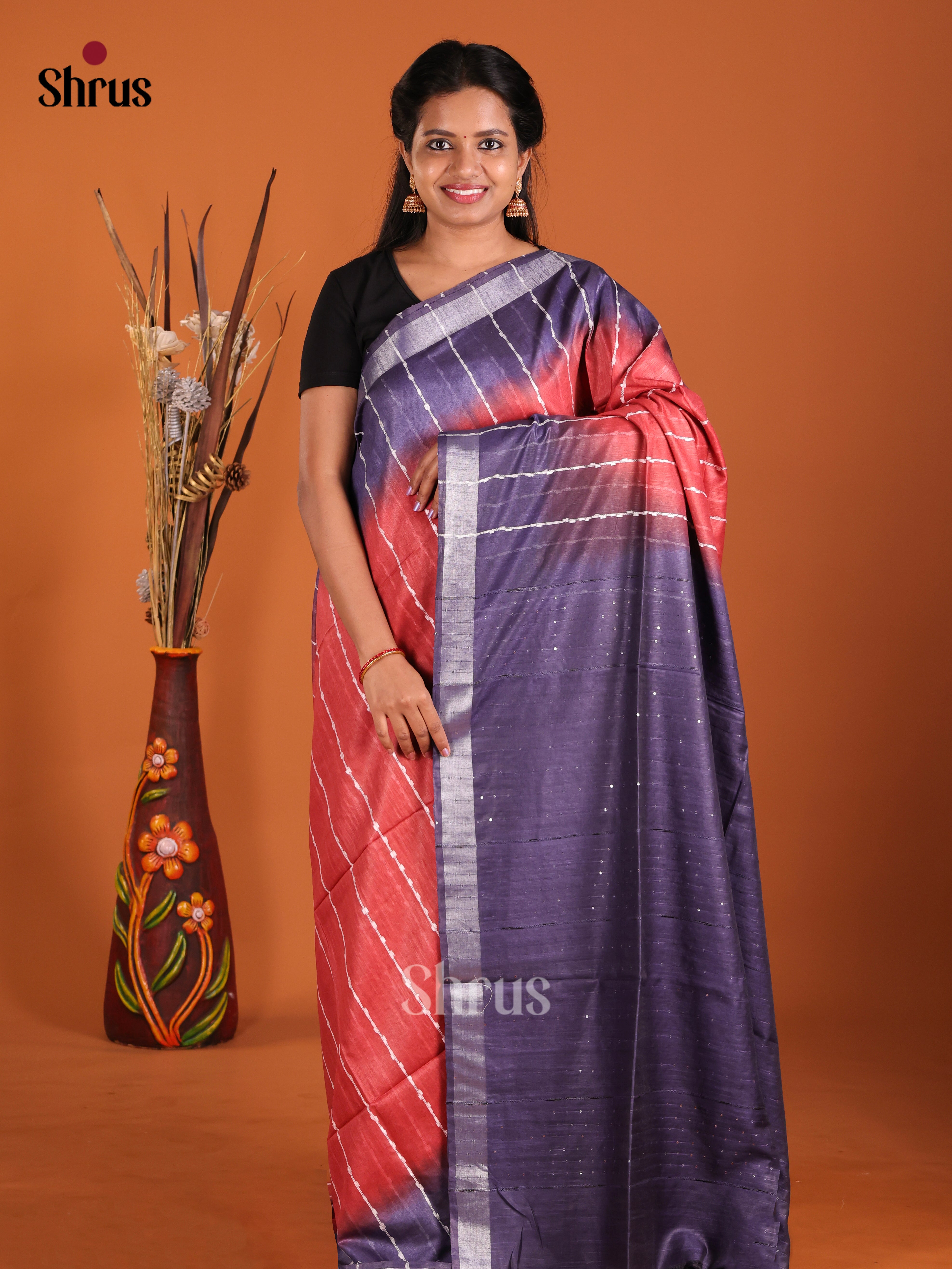 DIS23072 - Semi Tussar Saree