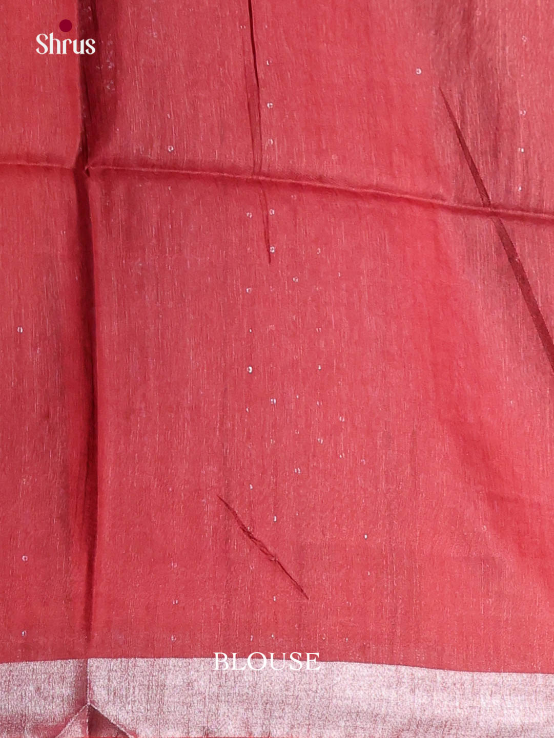 Chutney Green & Red - Semi Tussar Saree