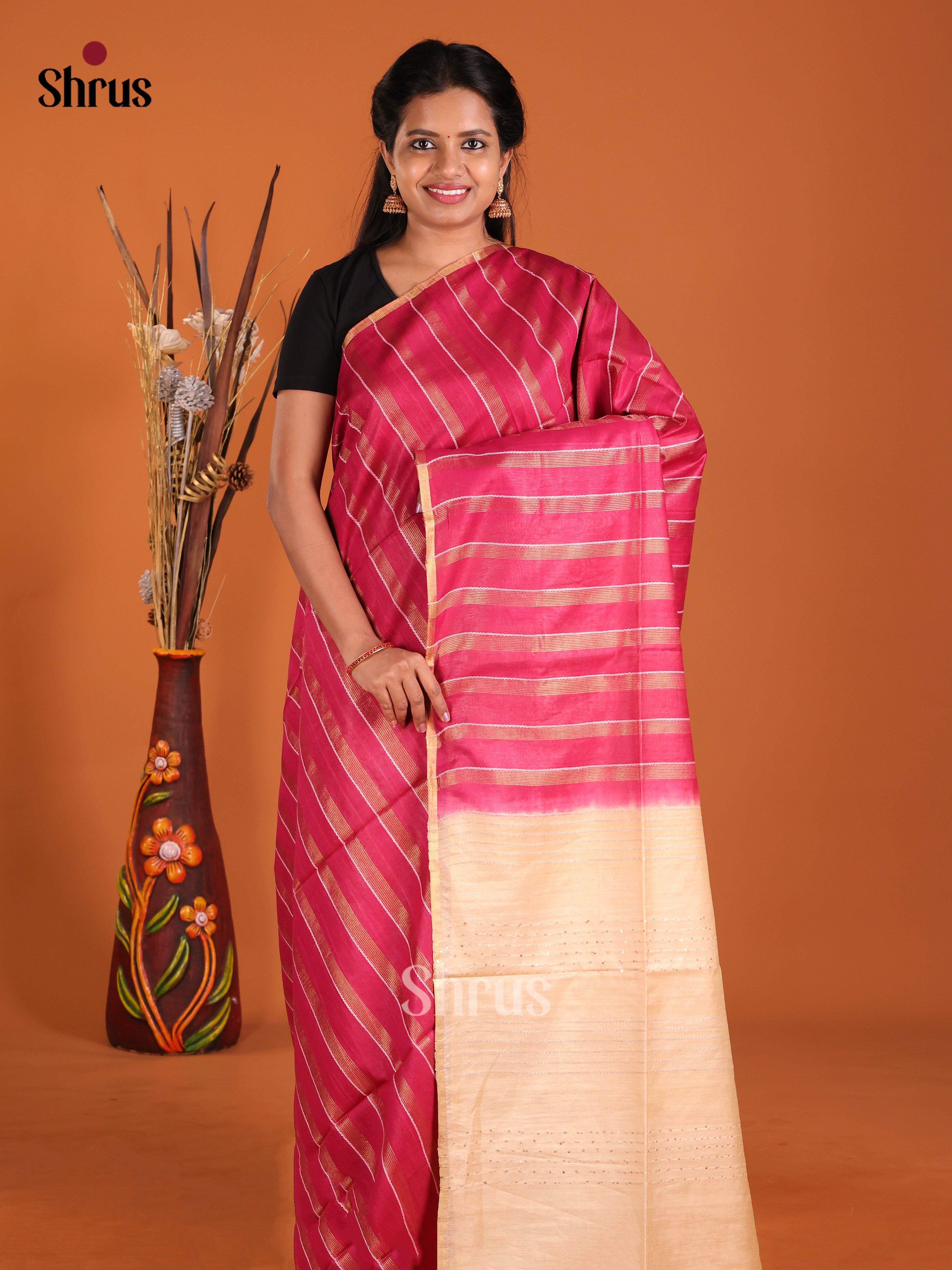 DIS23084 - Semi Tussar Saree