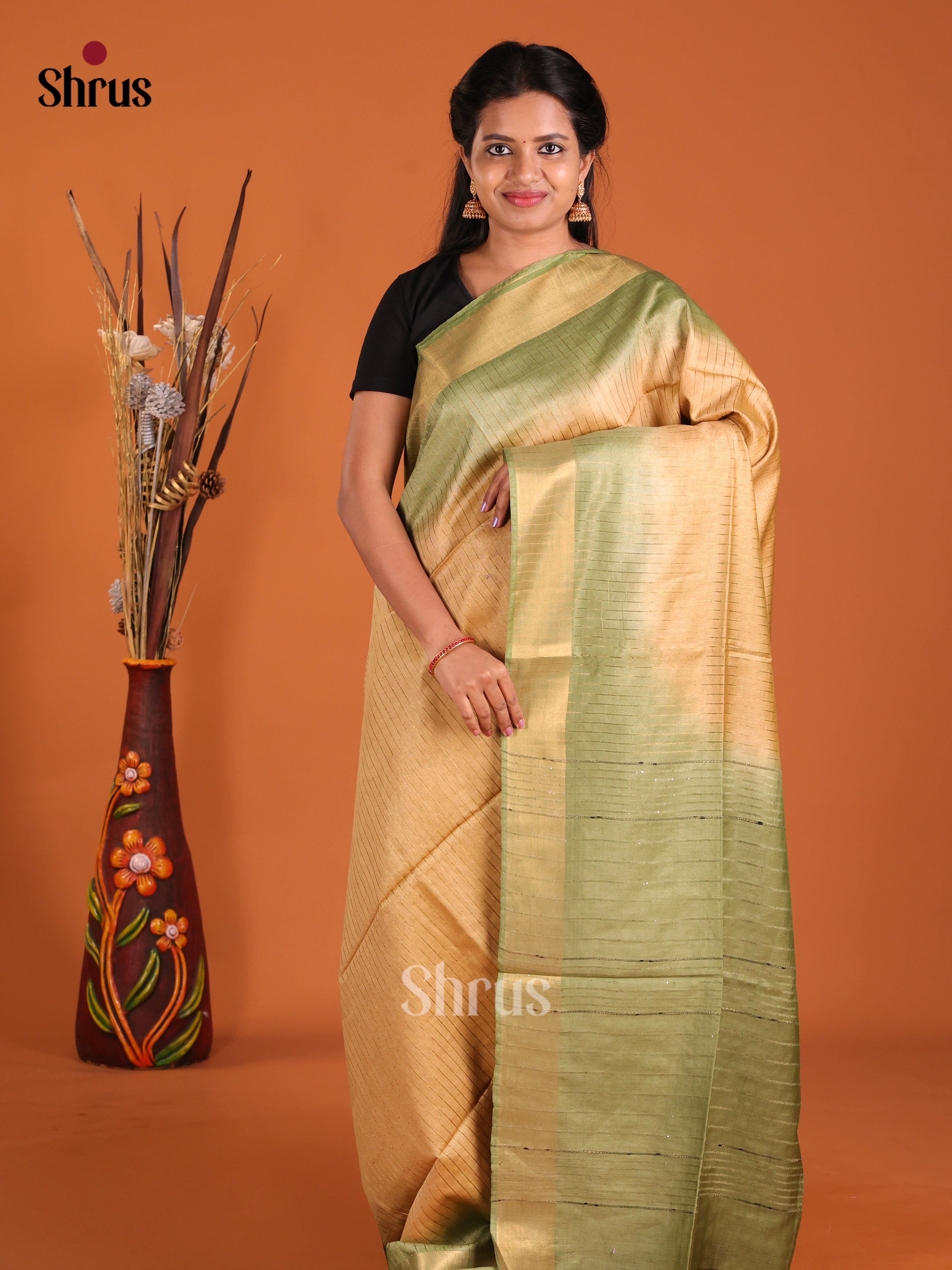 DIS23092 - Semi Tussar Saree