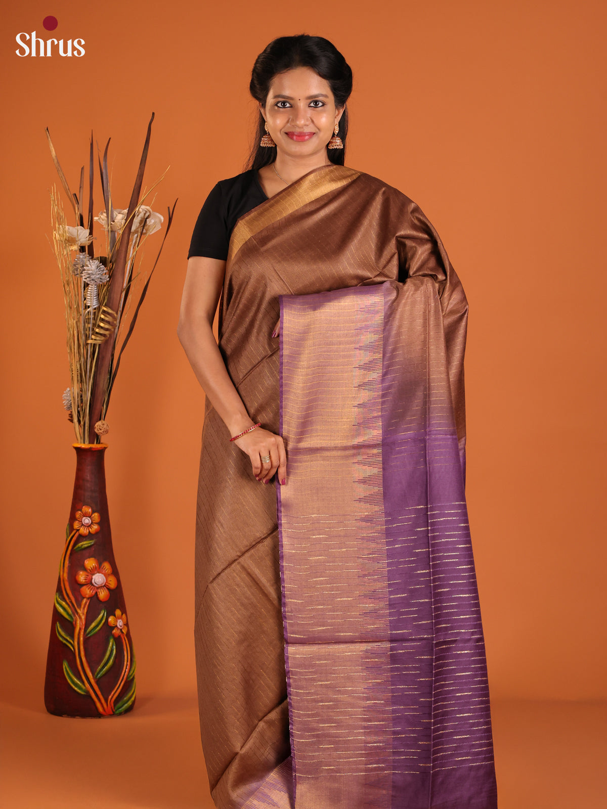 DIS23214 - Semi Tussar Saree