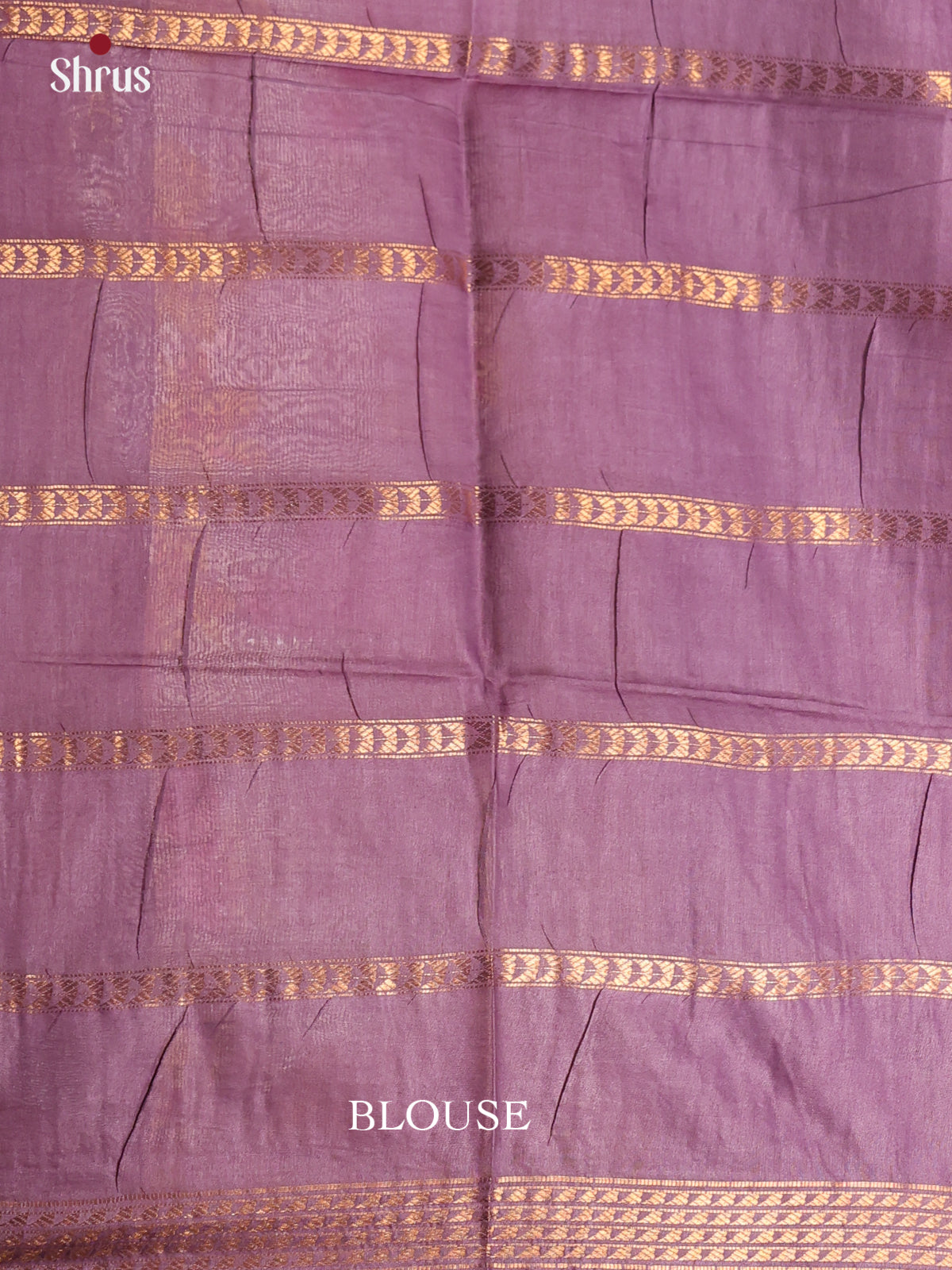 Pink & Purple - Semi Tussar Saree