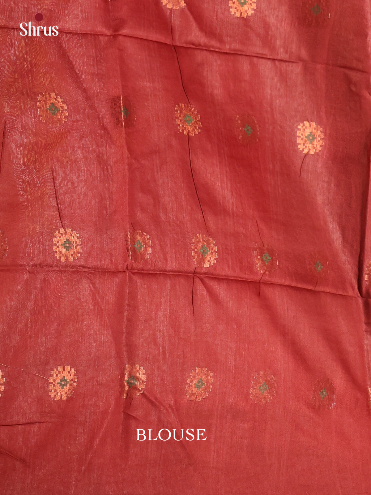 Elephant Grey & Maroon - Semi Tussar Saree