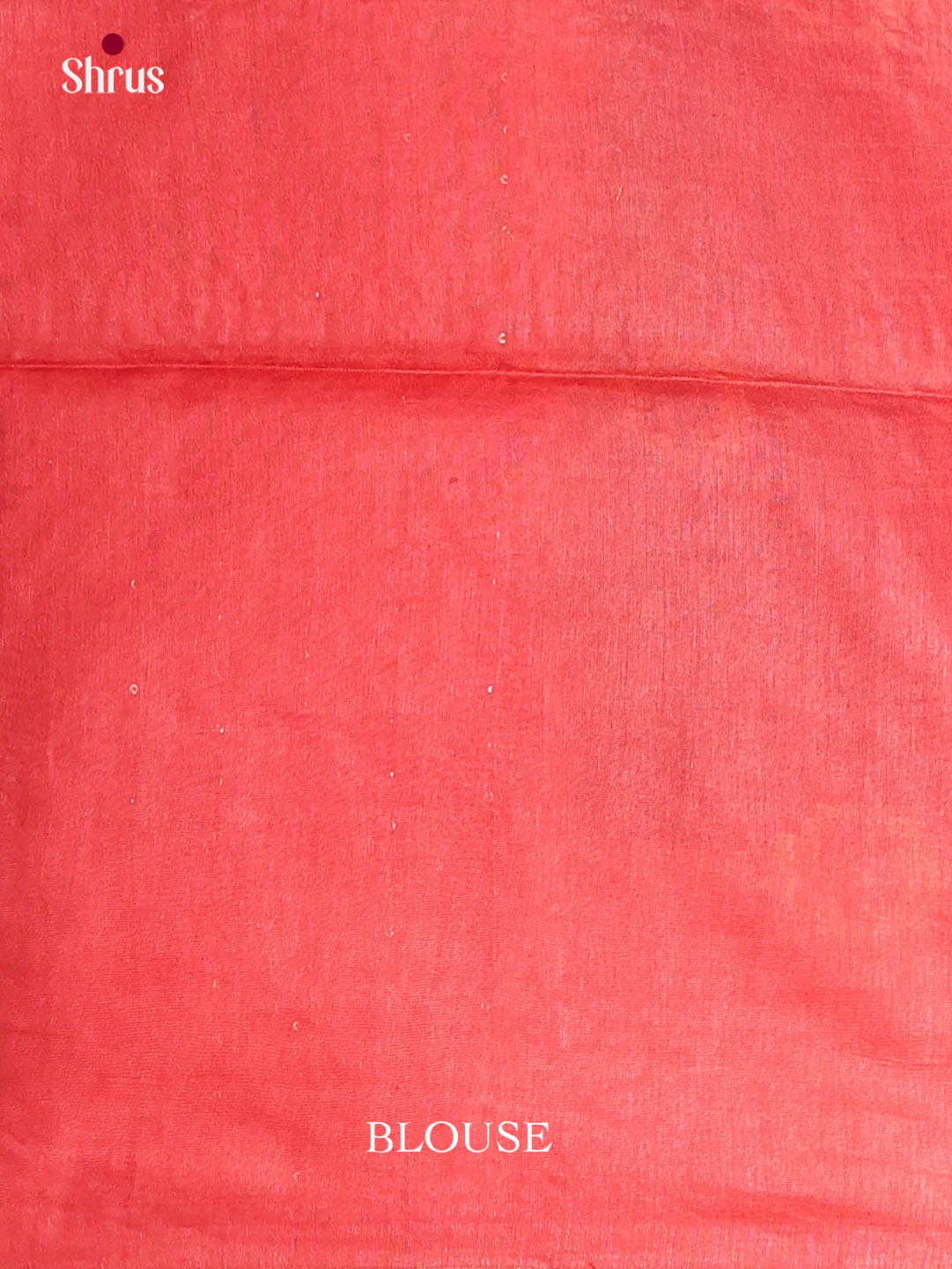 Blue & Orangish Pink- Semi Tussar Saree