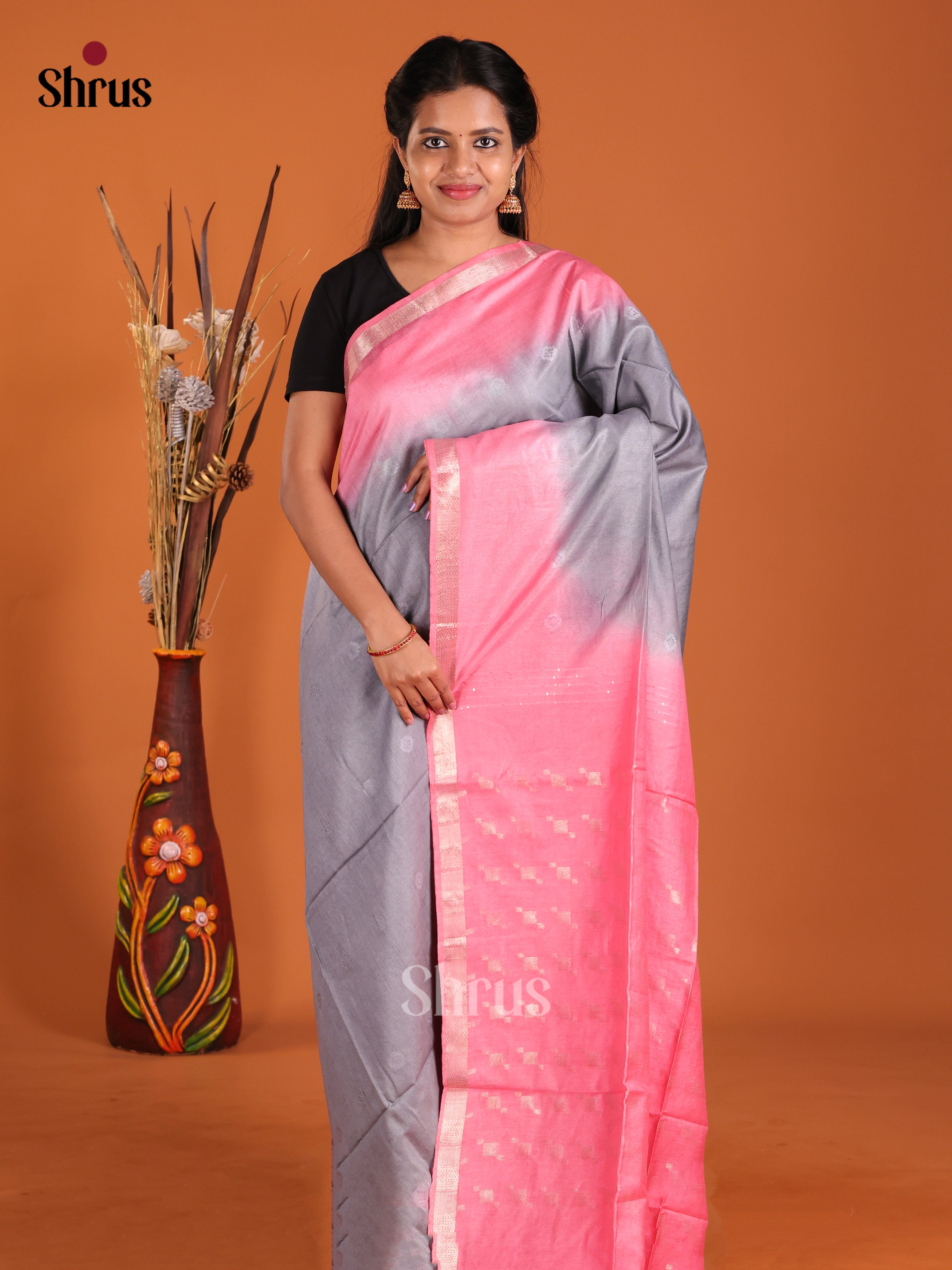 DIS23240 - Semi Tussar Saree
