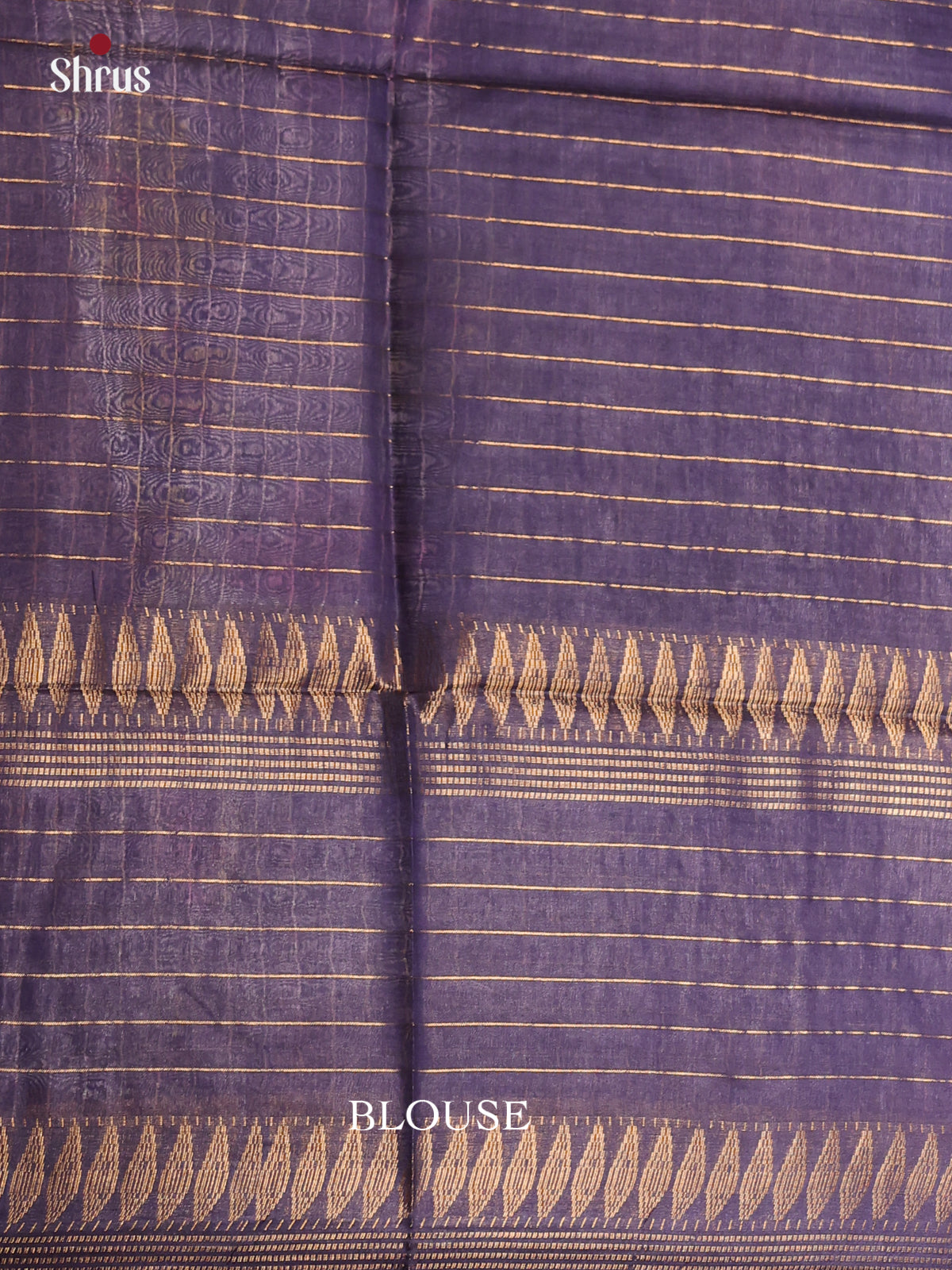 Arakku & Blue- Semi Tussar Saree