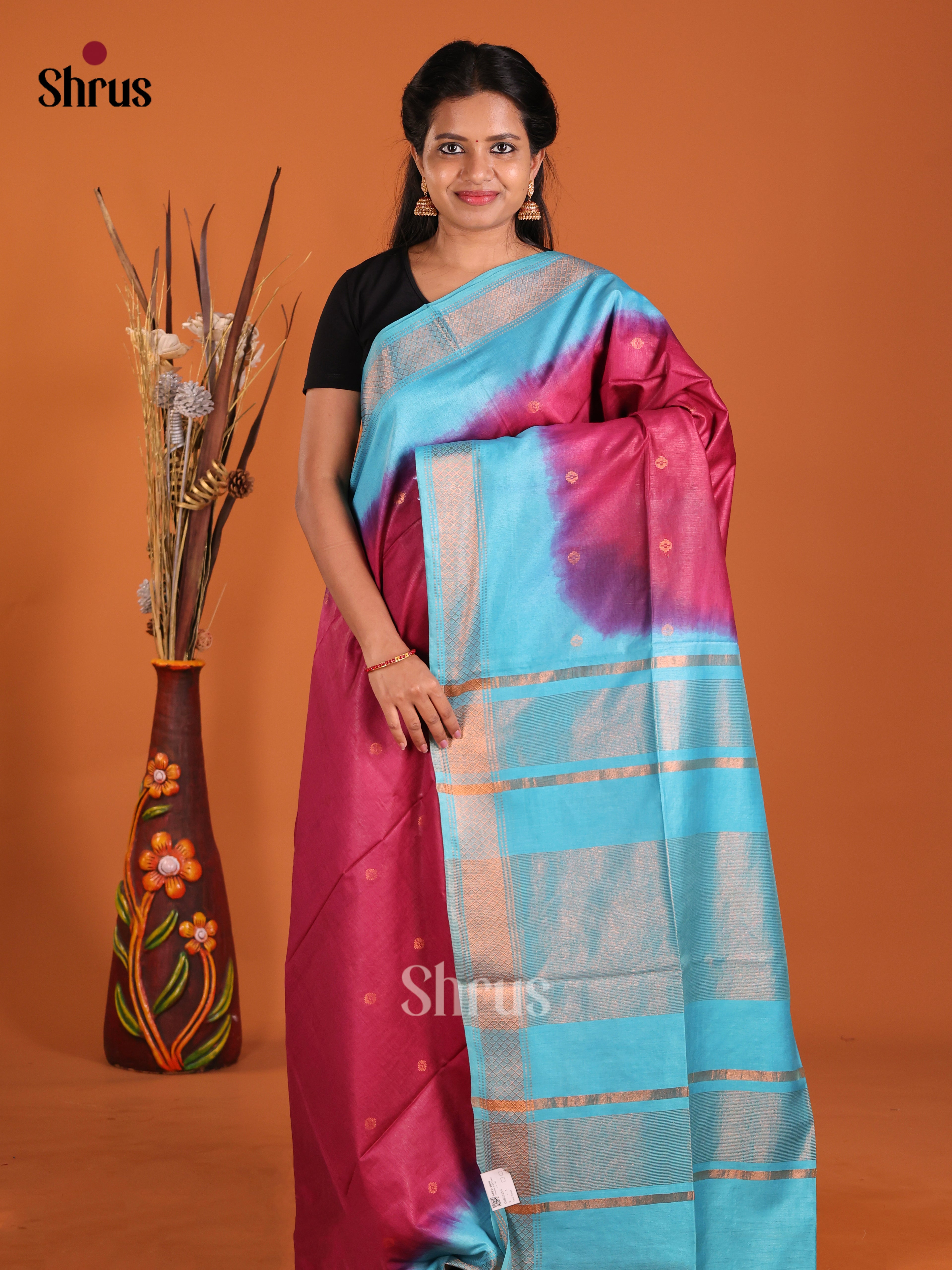 DIS23259 - Semi Tussar Saree