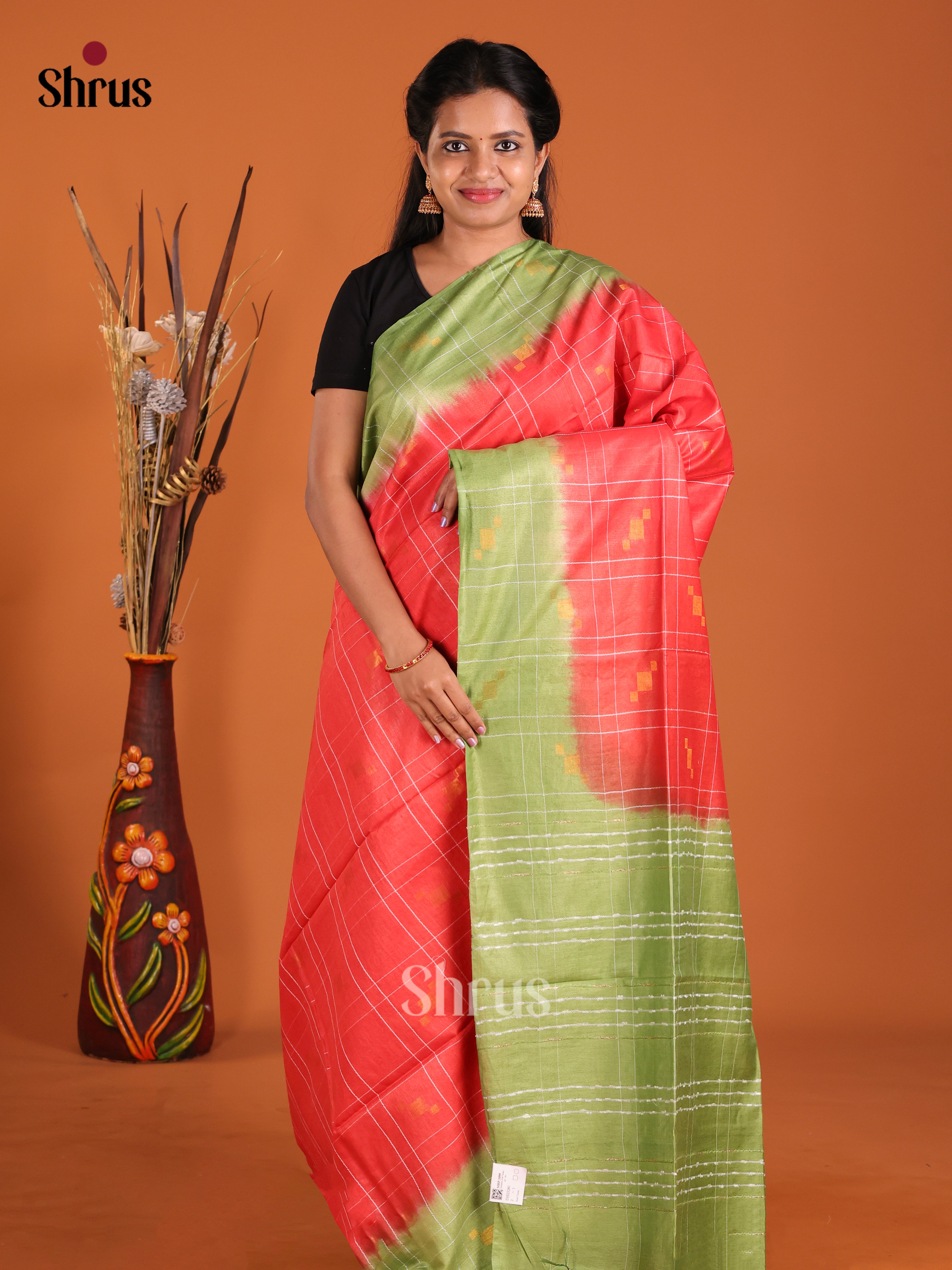 DIS23280 - Semi Tussar Saree