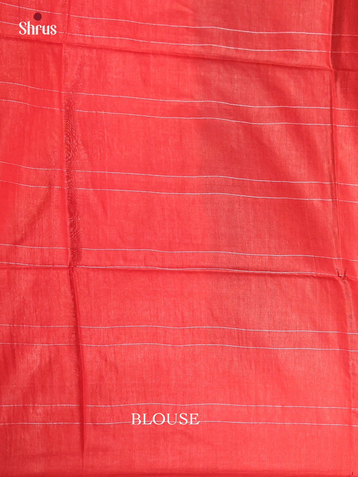 Black & Red - Semi Tussar Saree