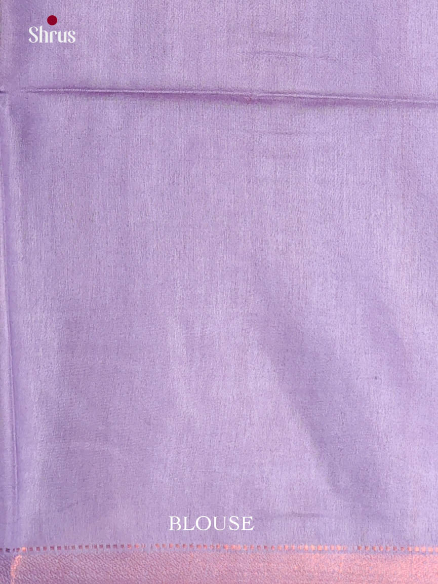Green & Purple- Semi Tussar Saree
