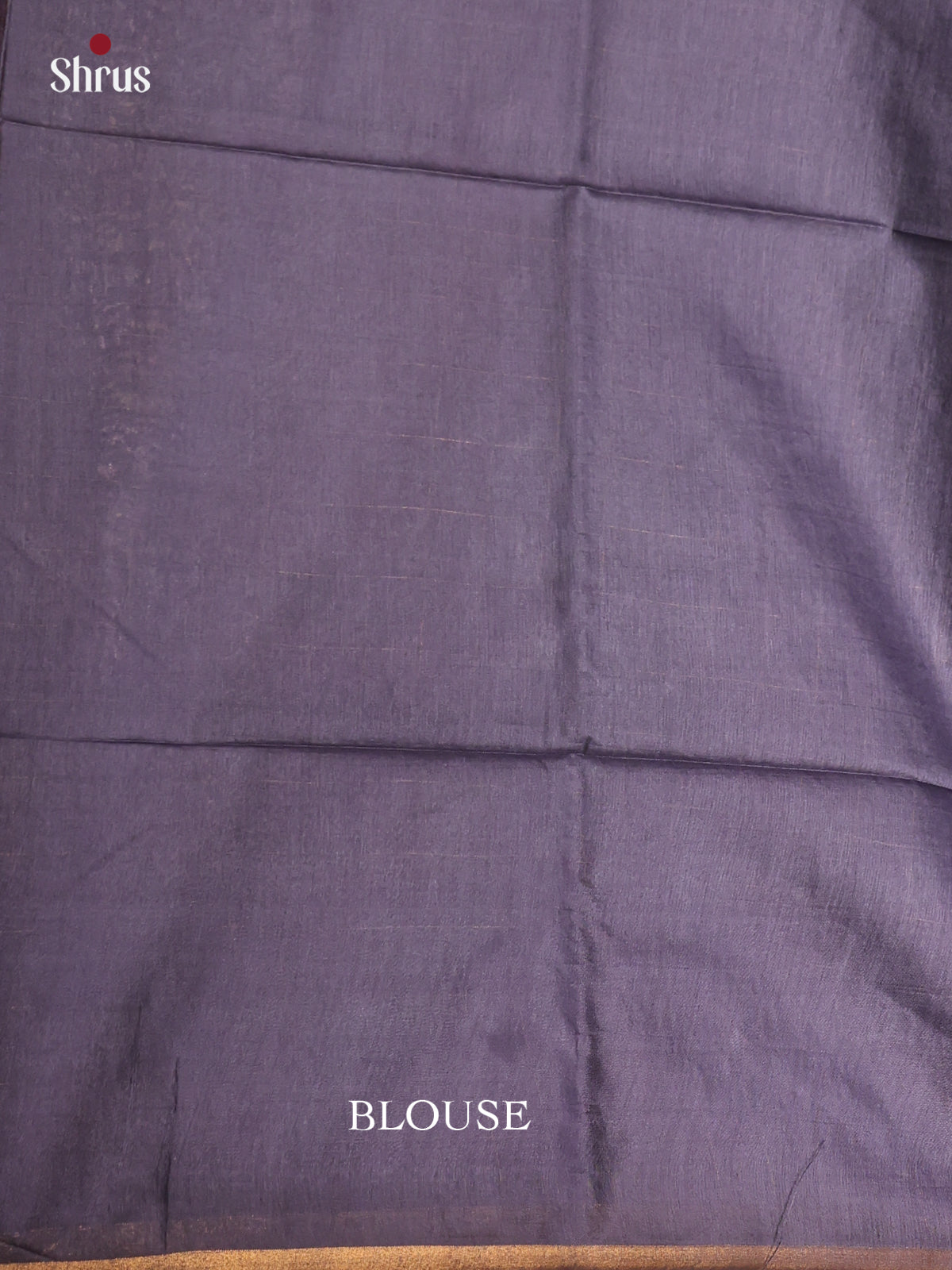 blue- Semi Tussar Saree