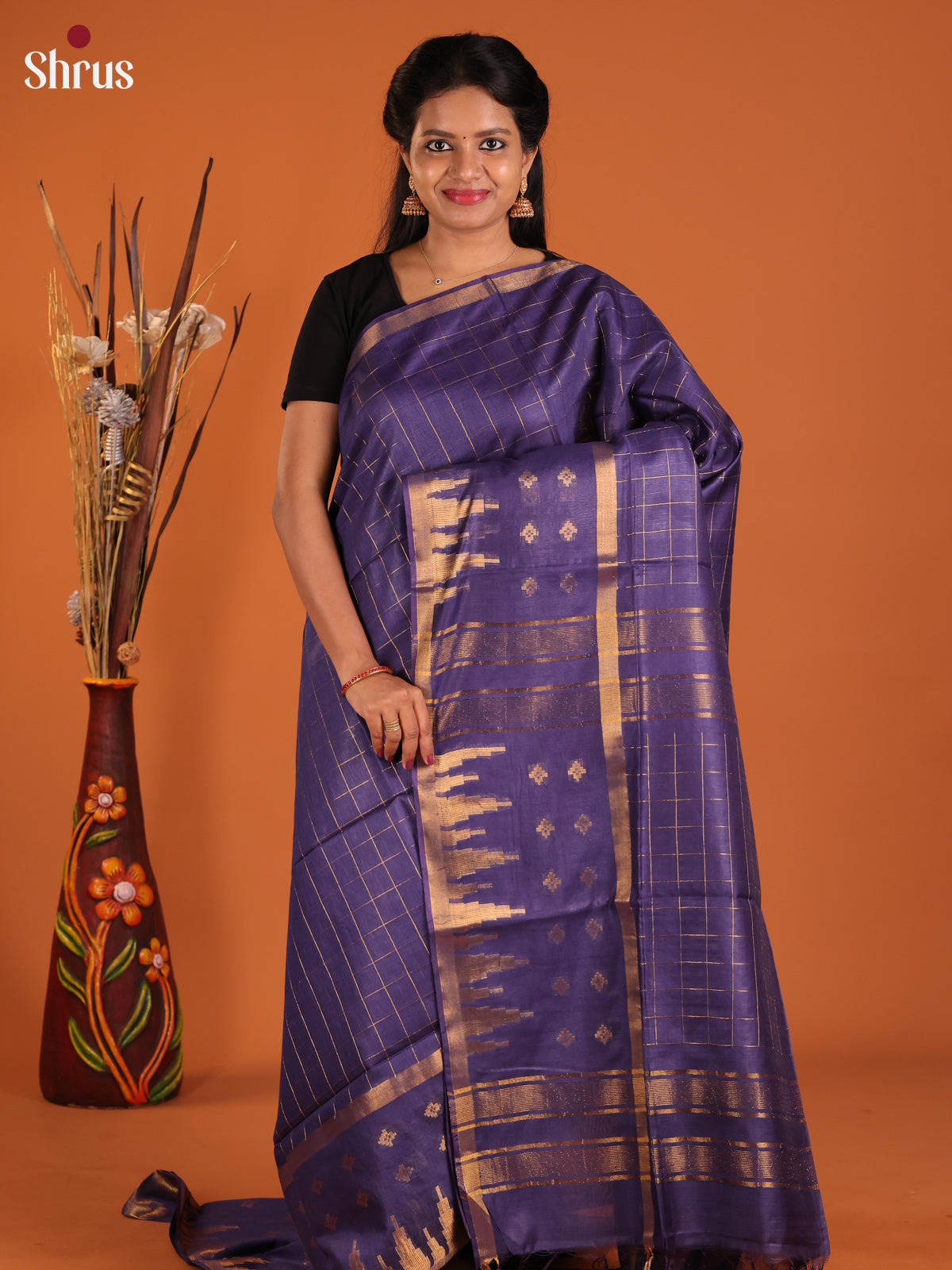 DIS23310 - Semi Tussar Saree