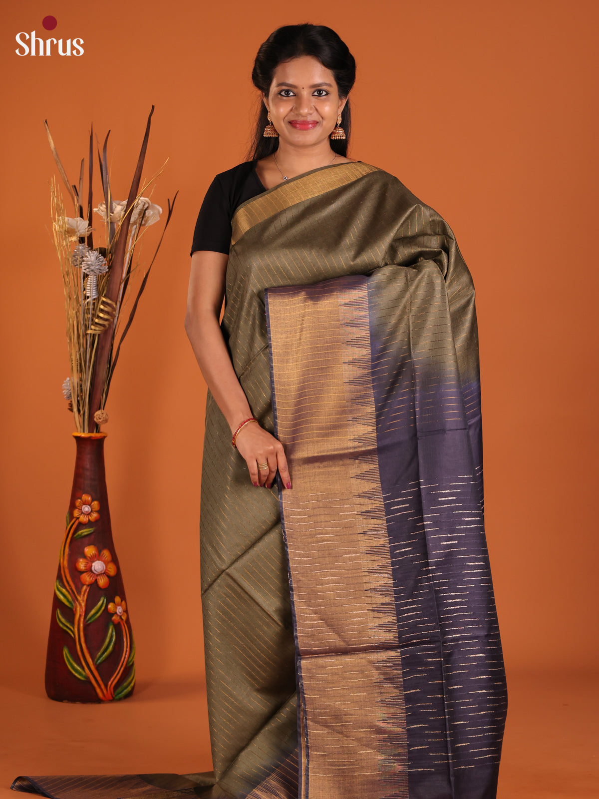 DIS23313 - Semi Tussar Saree