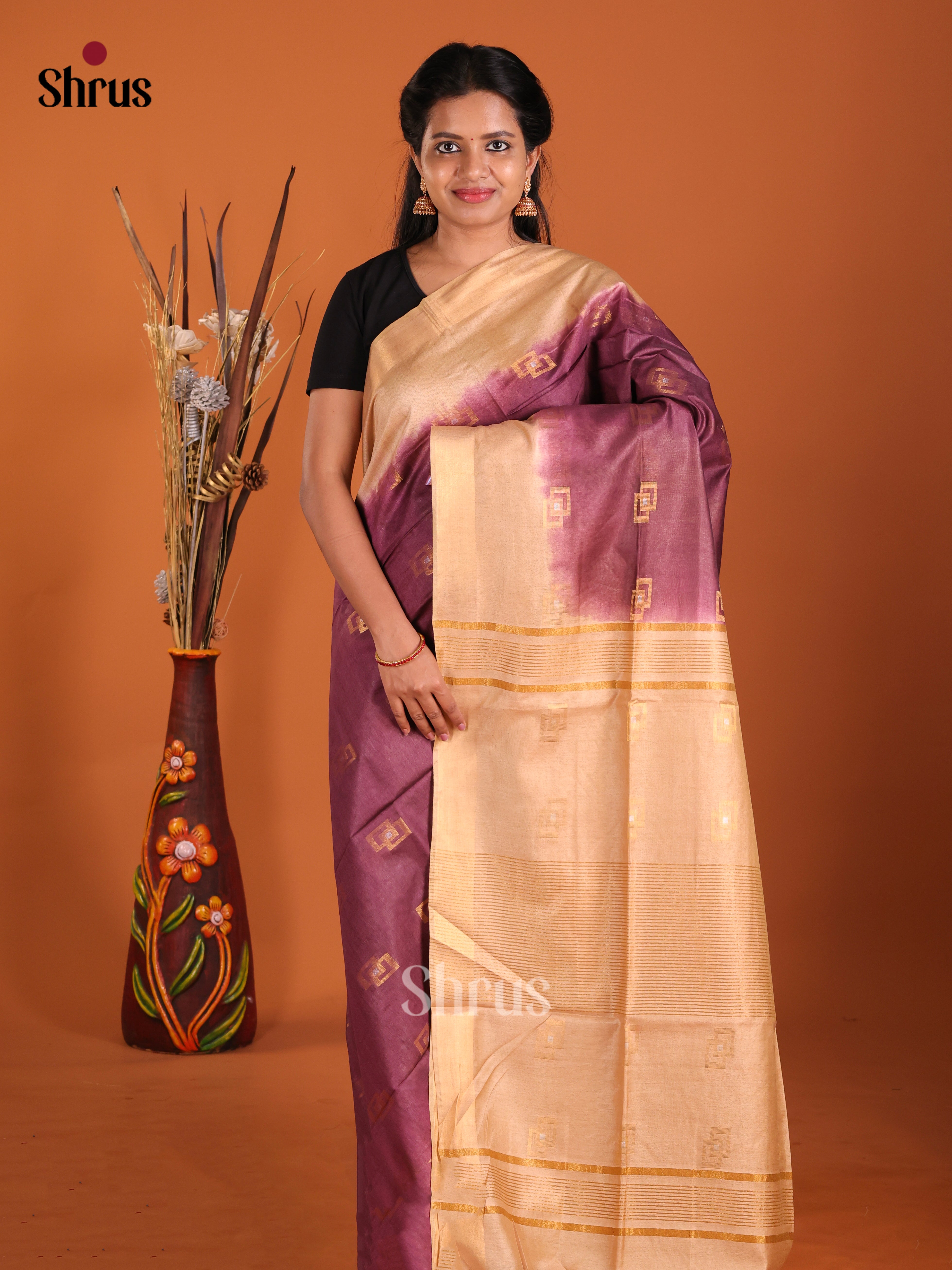 DIS23318 - Semi Tussar Saree