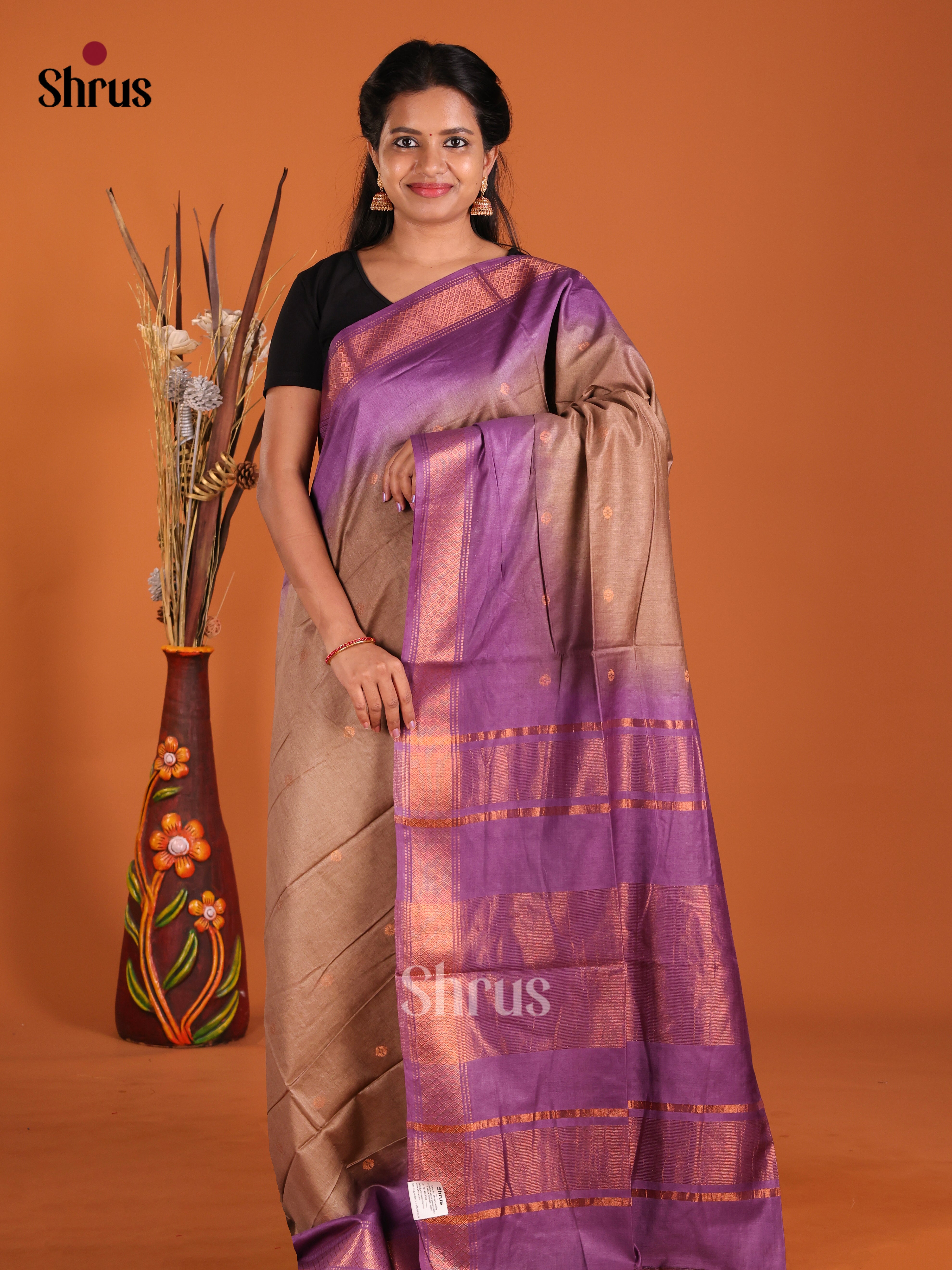 DIS23325 - Semi Tussar Saree