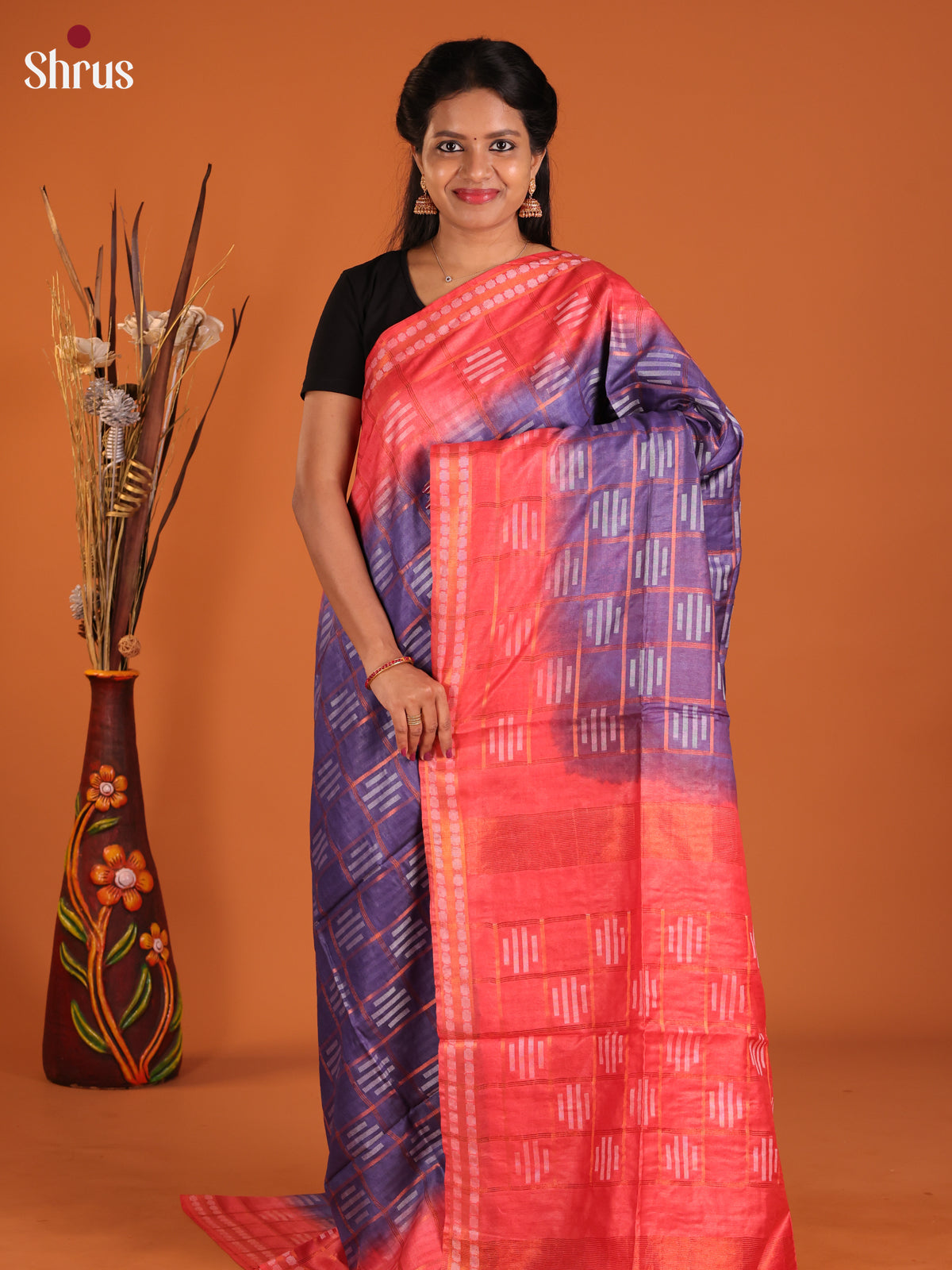 DIS23326 - Semi Tussar Saree