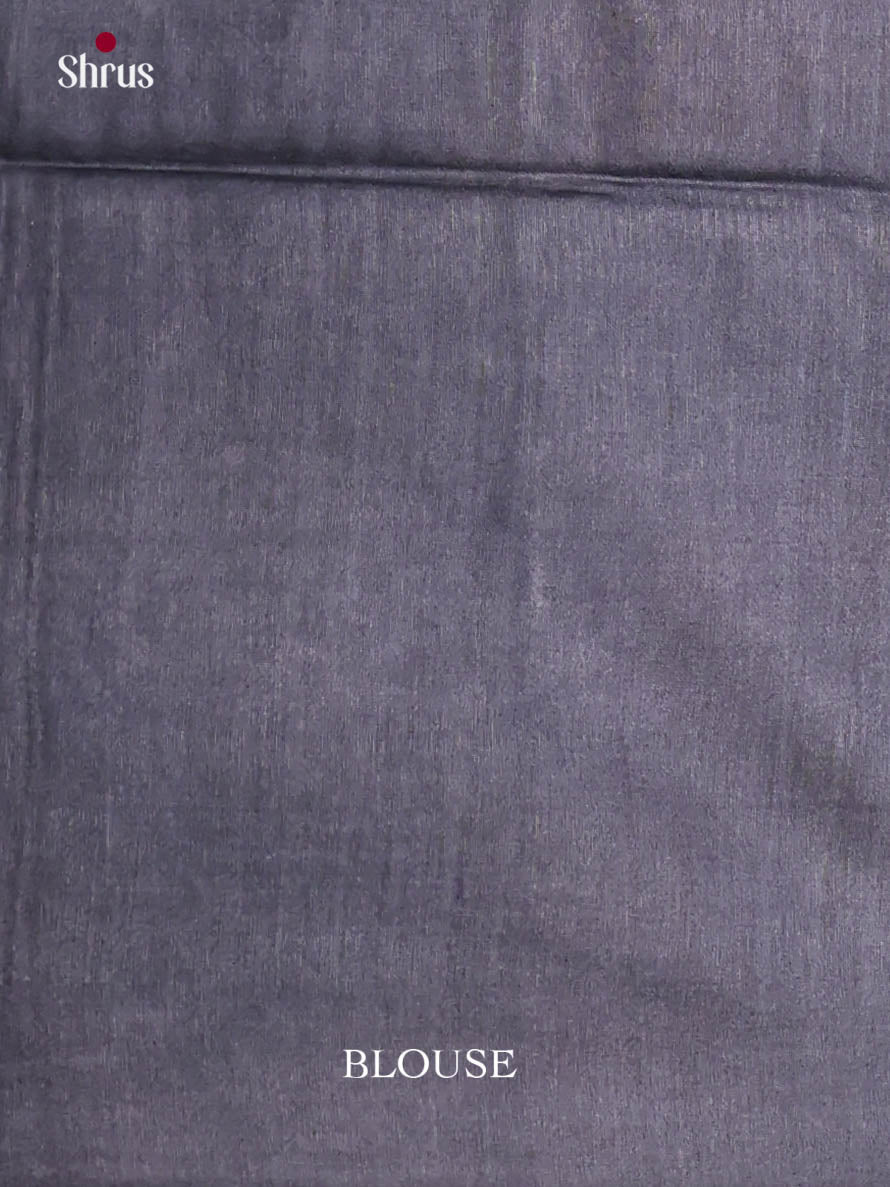 blue - Semi Tussar Saree