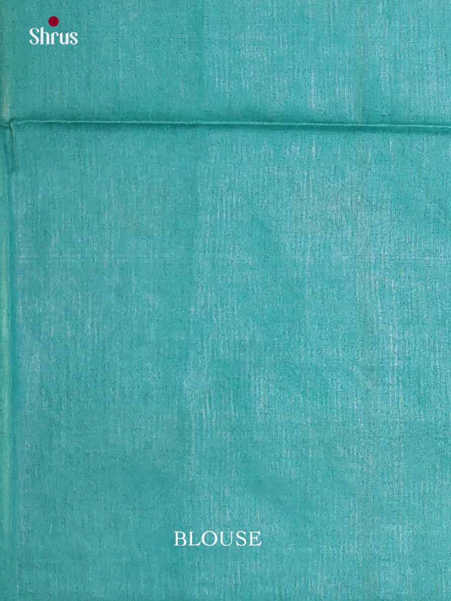 Majenta & Teal - Semi Tussar Saree