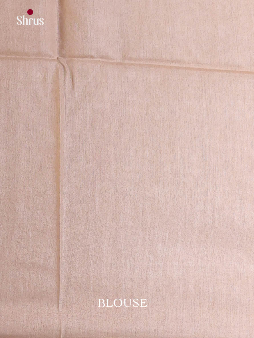 Red & Cream - Semi Tussar Saree