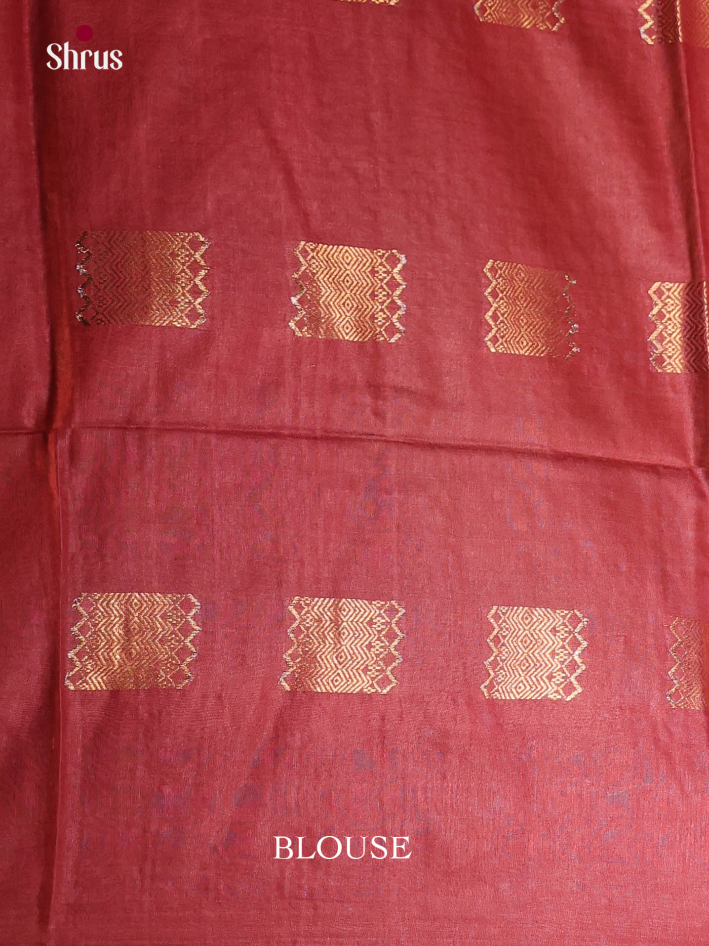 Green & Red - Semi Tussar Saree