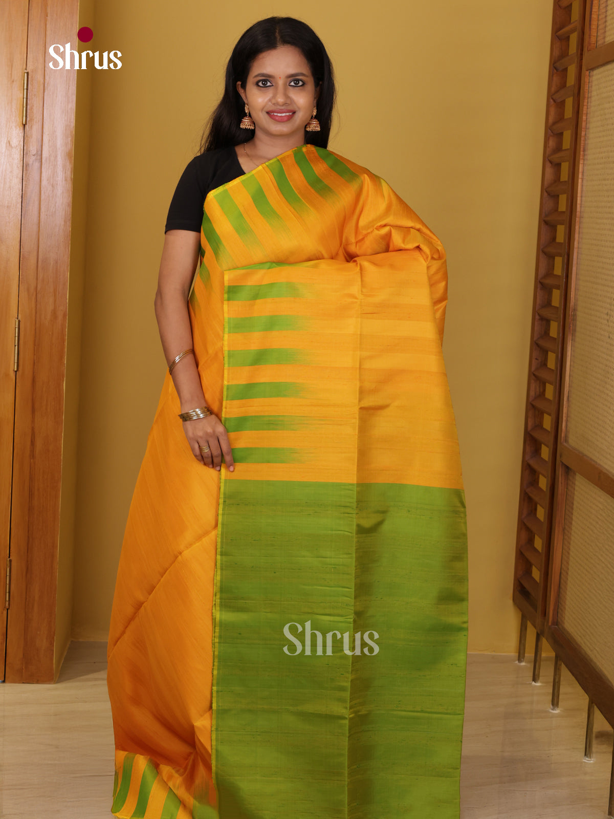 DIS23598 - Soft Silk (HR) Saree - Shop on Shrus.com