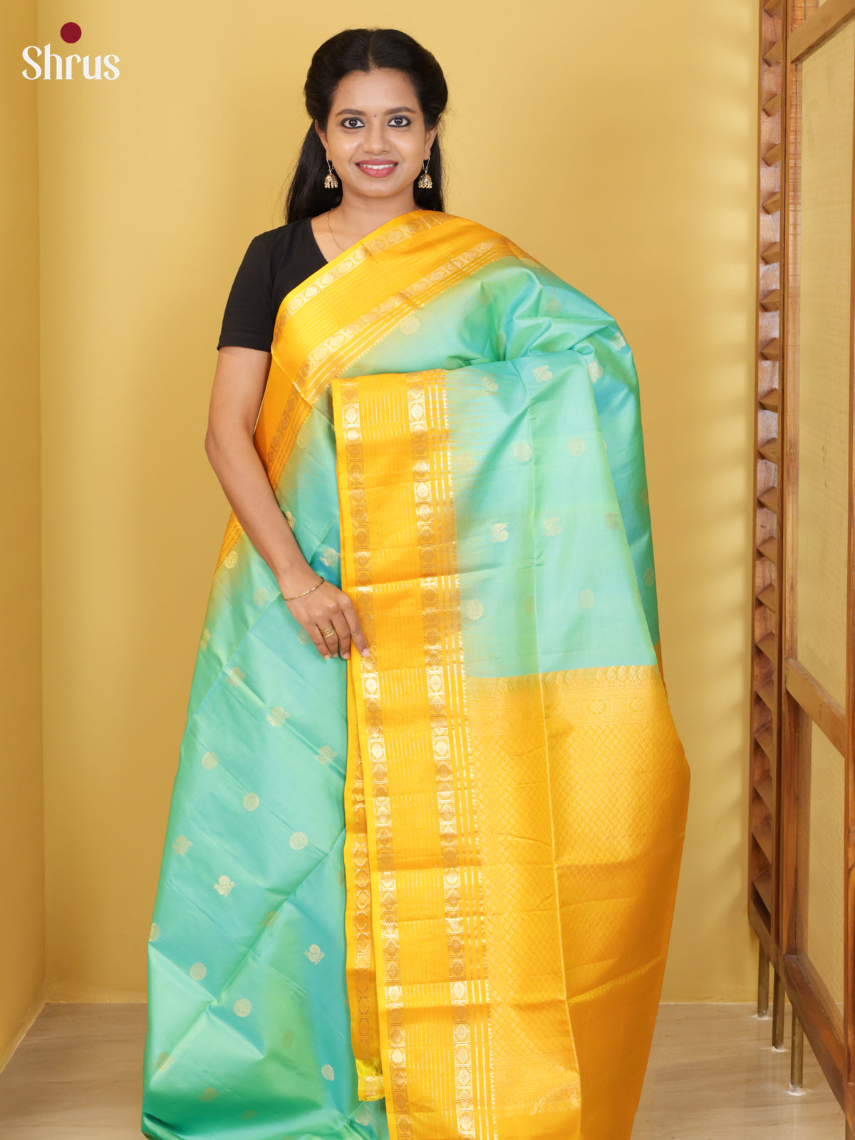 DIS23628 - Soft Silk (HR) Saree - Shop on Shrus.com