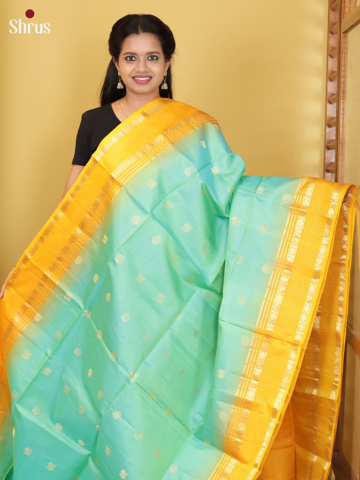 DIS23628 - Soft Silk (HR) Saree - Shop on Shrus.com