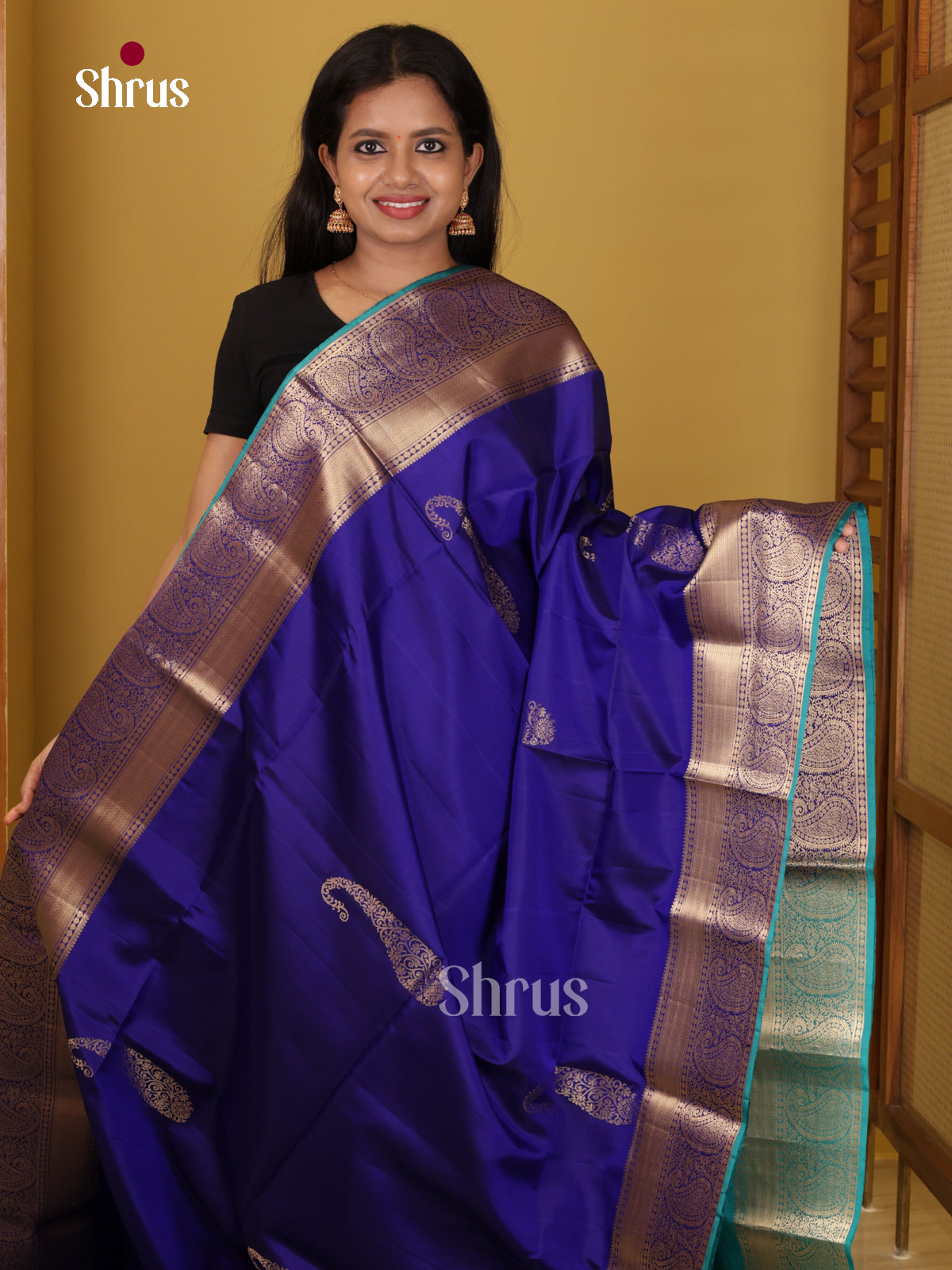 DIS23644 - Soft Silk (HR) Saree - Shop on Shrus.com