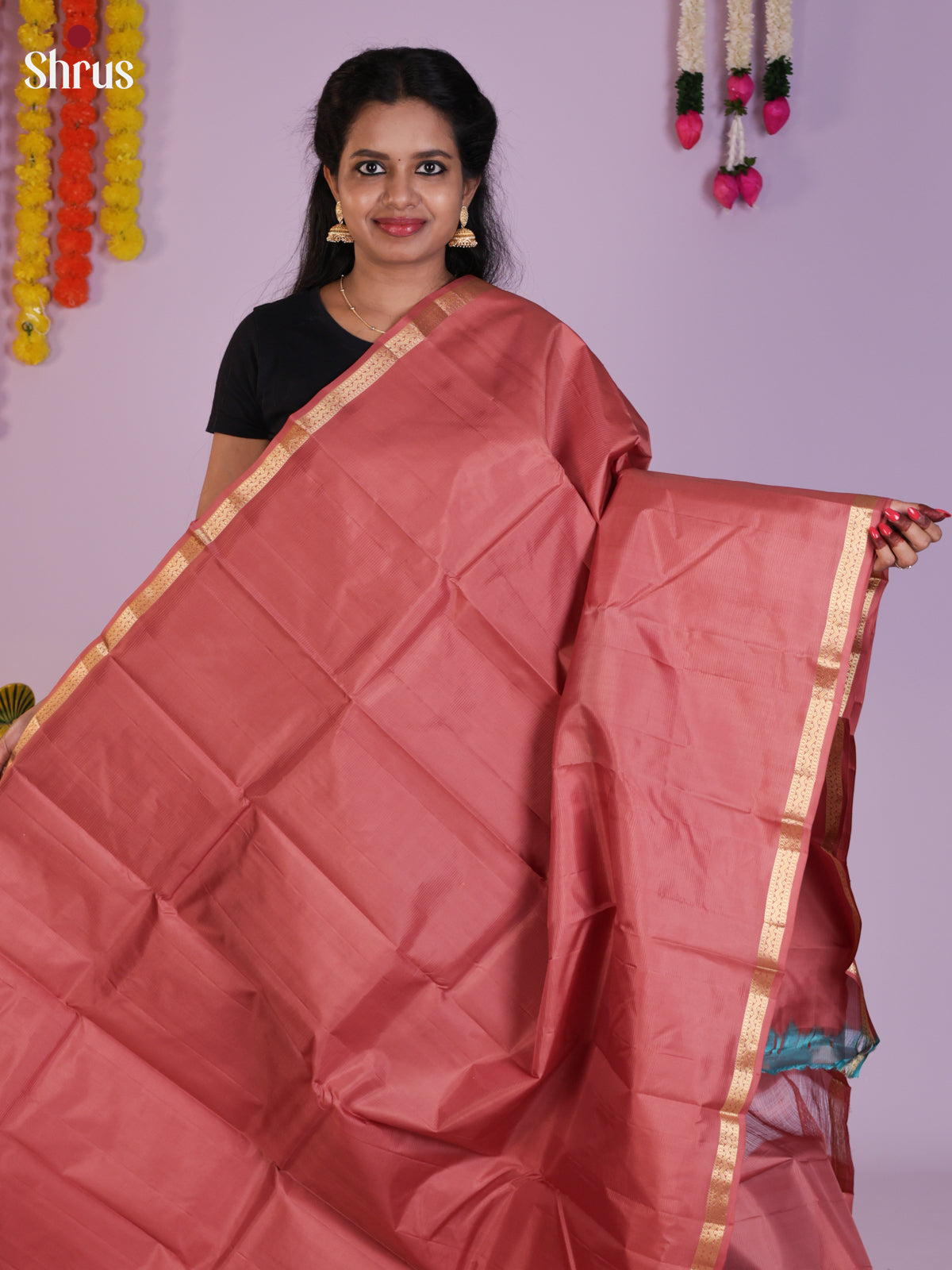 DIS23730 - Kanchipuram silk (LR) Saree - Shop on Shrus.com