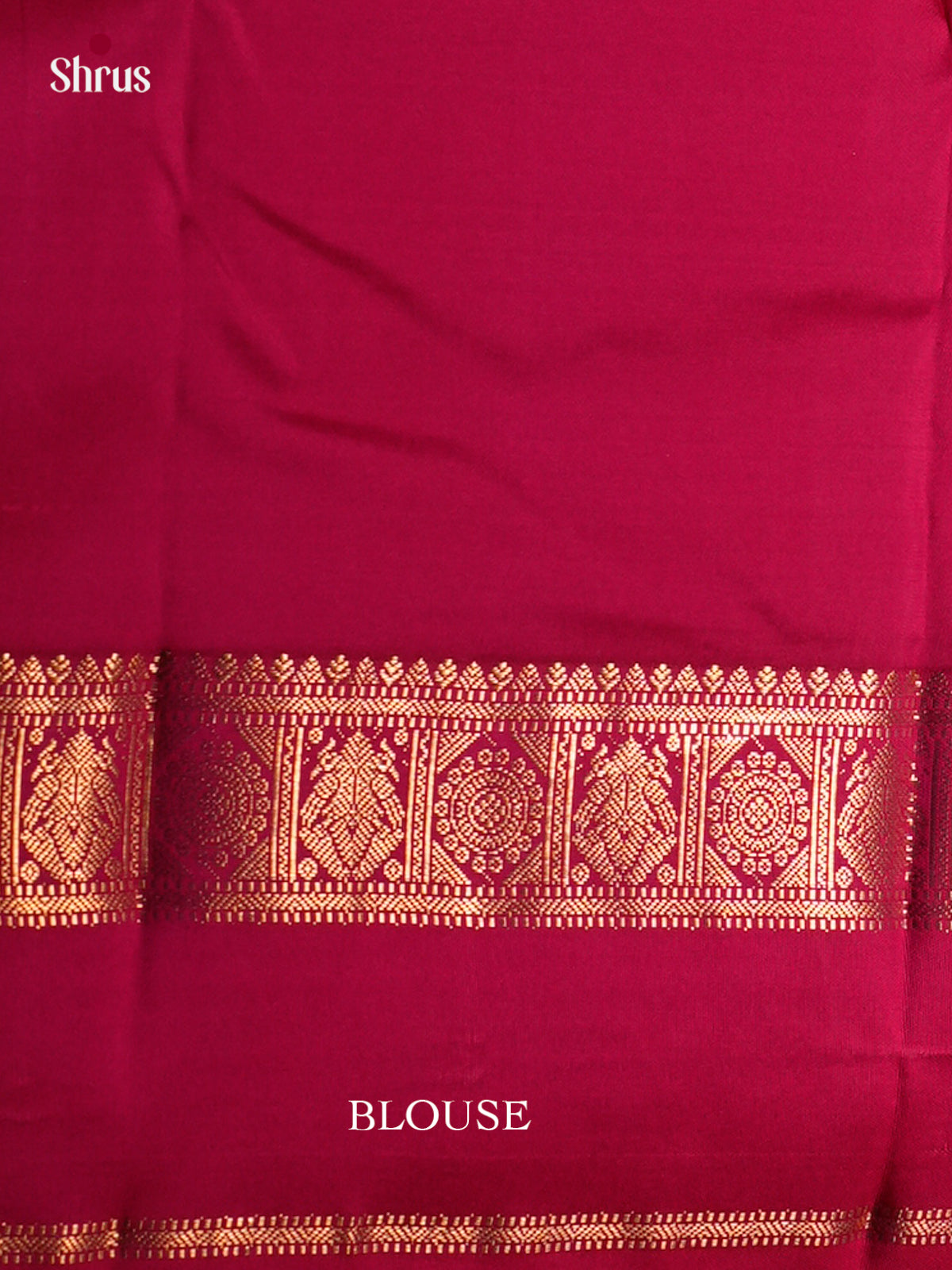 DIS23797 - Kanchipuram silk (HR) Saree - Shop on Shrus.com