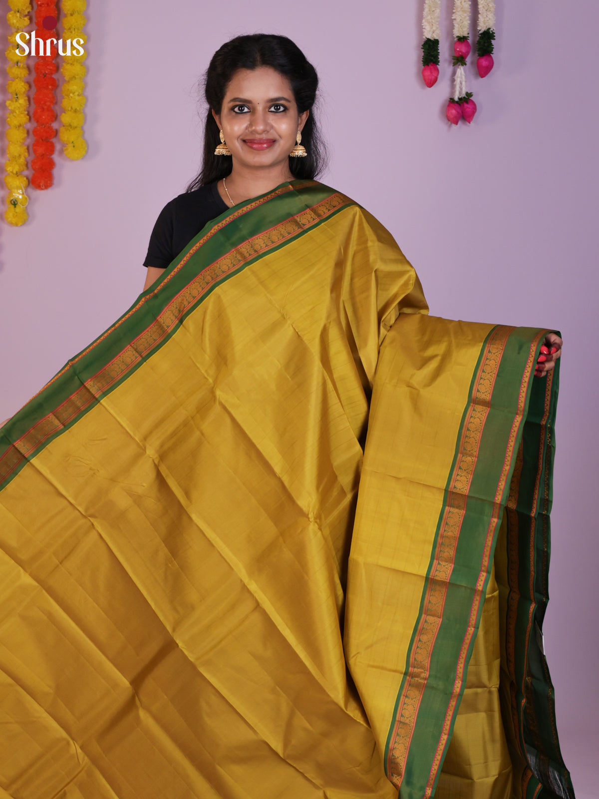 DIS23995 - Kanchipuram silk (HR) Saree - Shop on Shrus.com