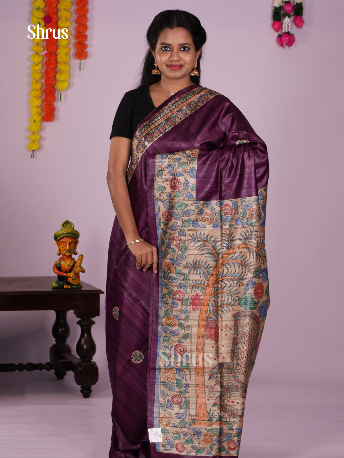 DIS24017 - Tussar Saree