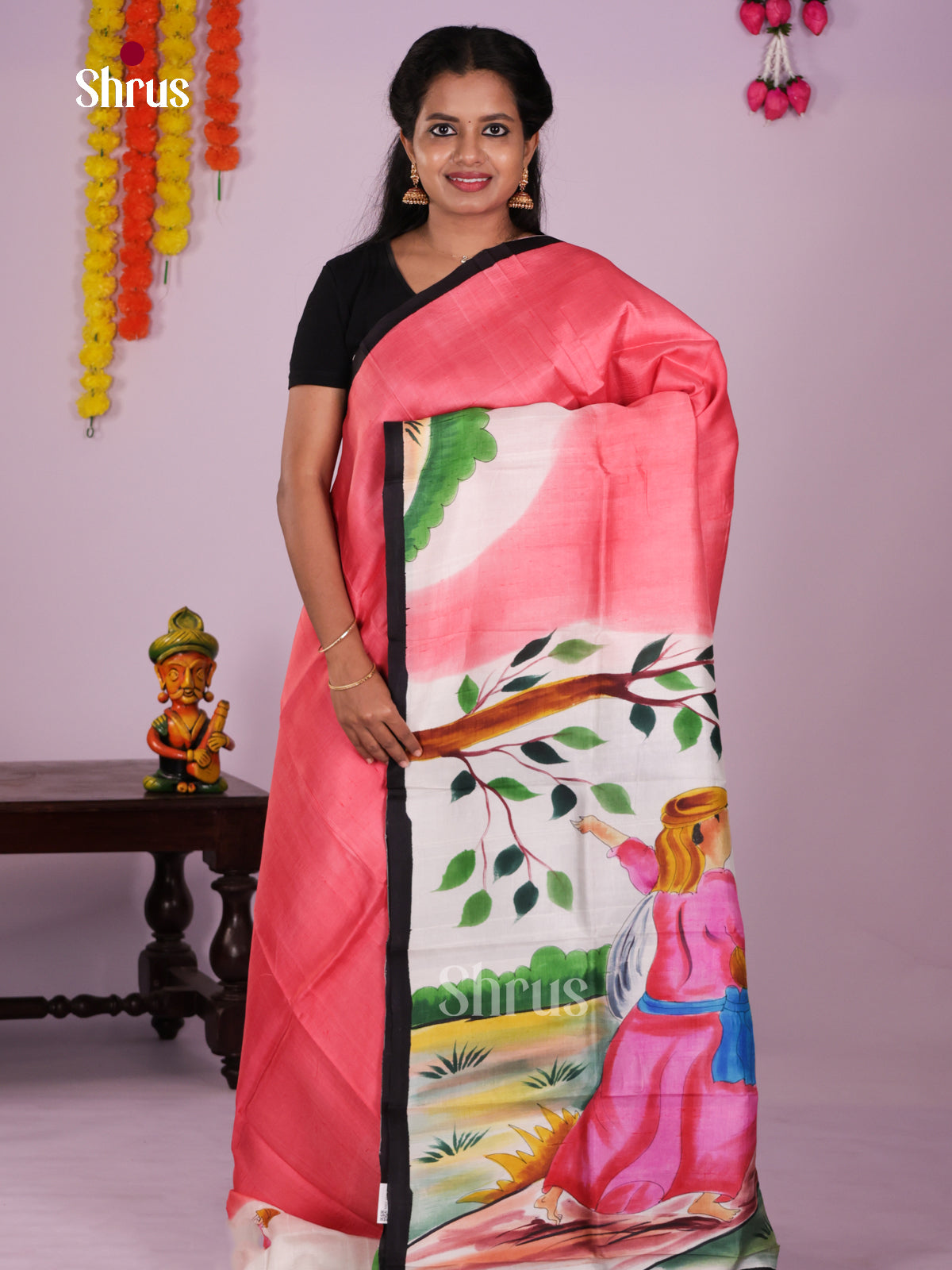 DIS24048 - Tussar Saree - Shop on Shrus.com