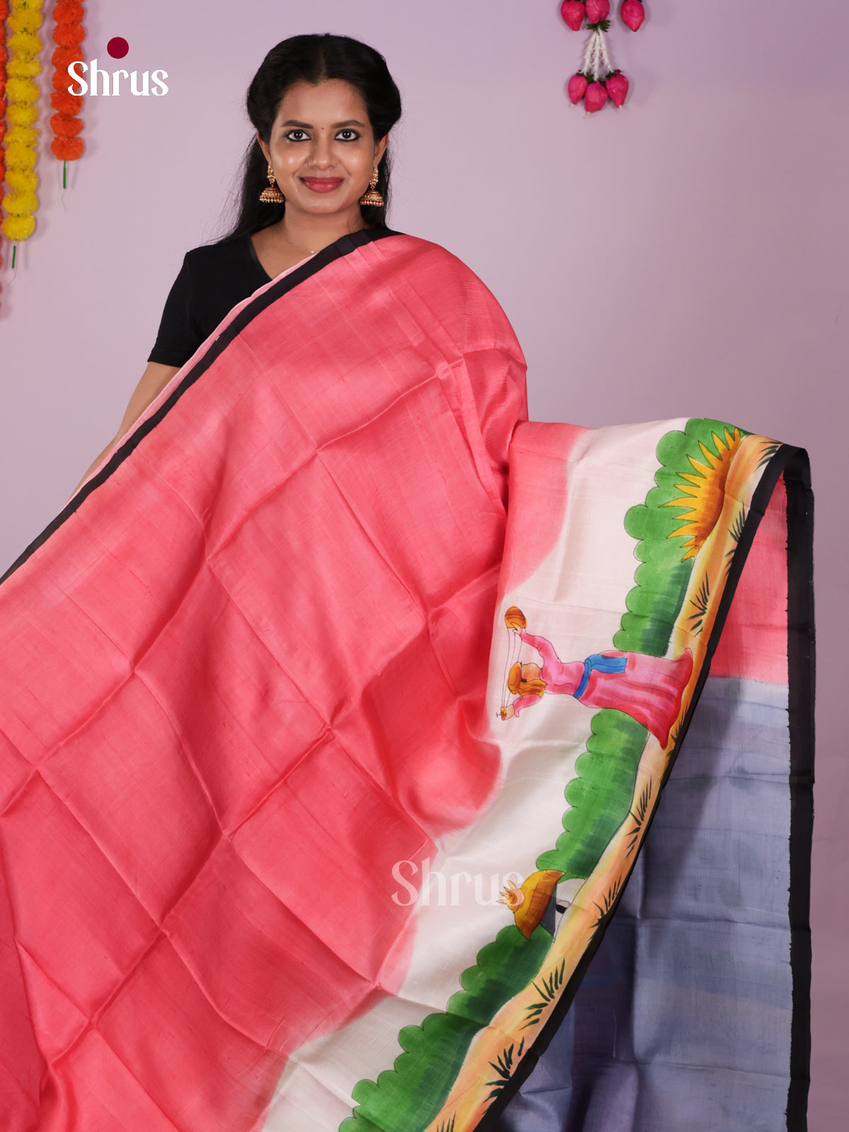 DIS24048 - Tussar Saree - Shop on Shrus.com