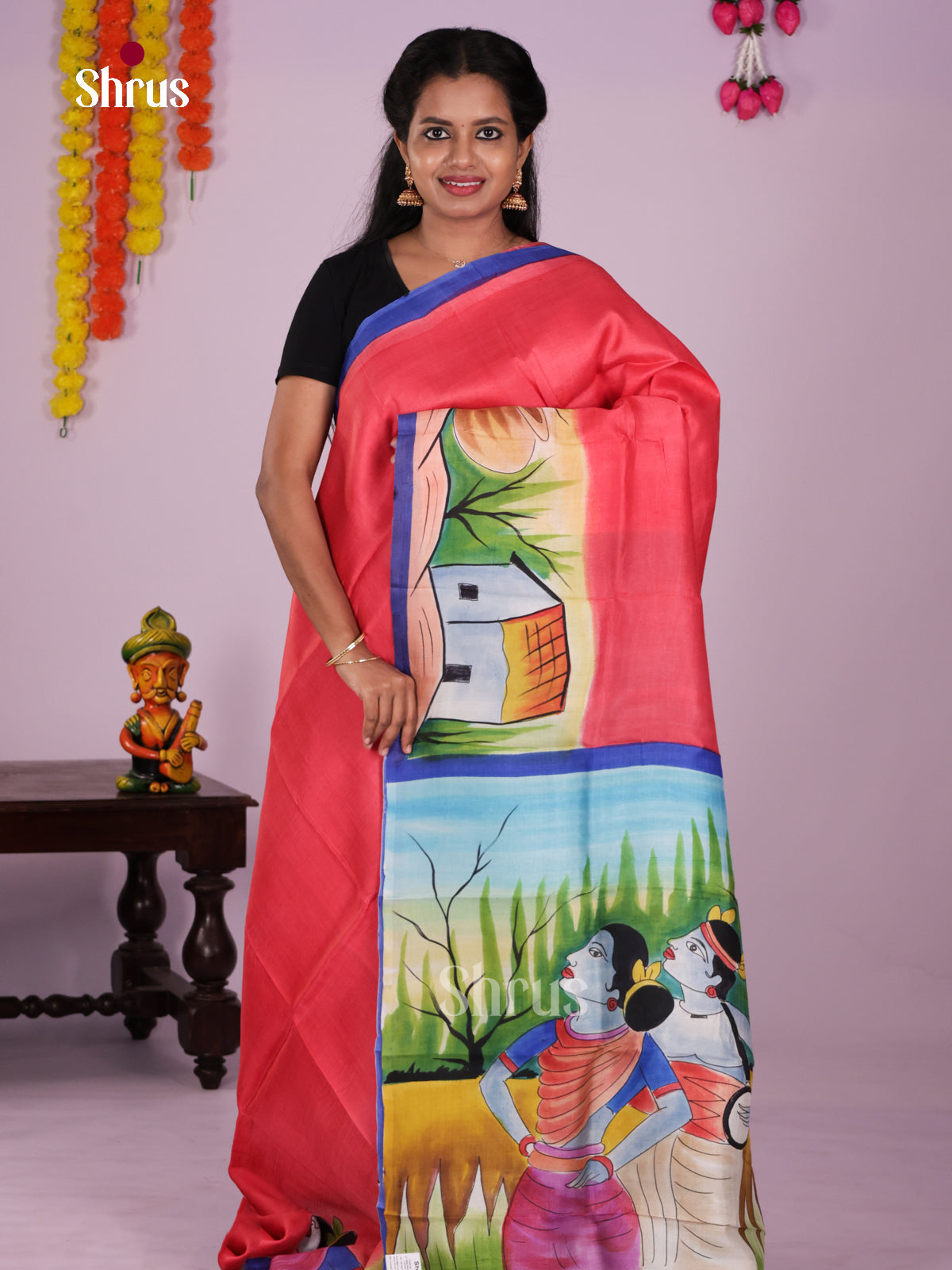 DIS24050 - Tussar Saree - Shop on Shrus.com